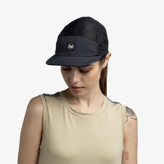 5 Panel Air Cap (Black) - Image 3