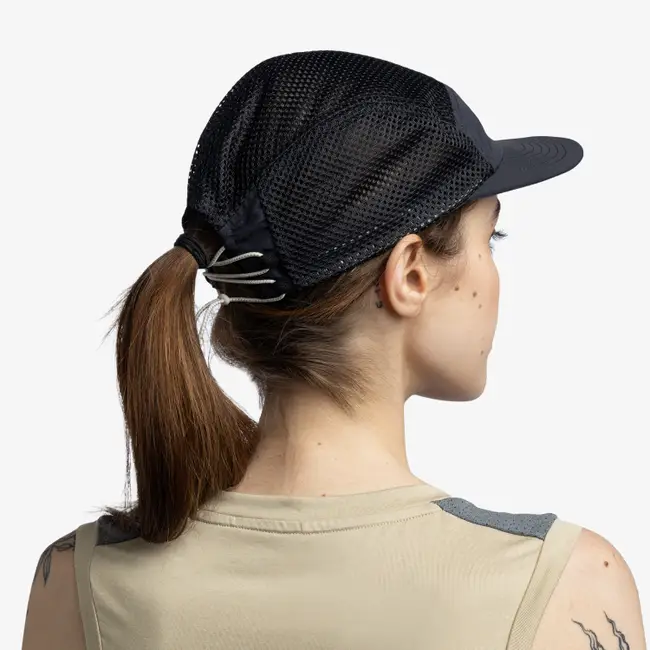 5 Panel Air Cap (Black) - Image 4