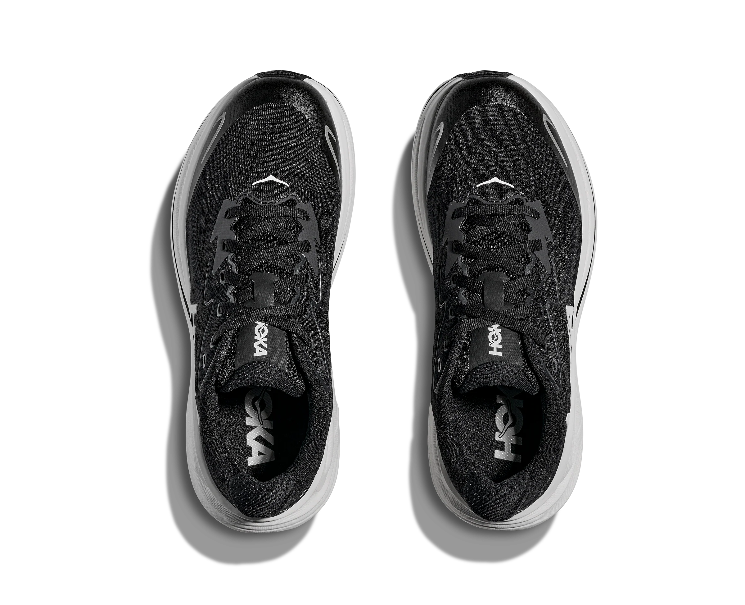 Big Kids Clifton 10 (BWHT - Black/White) - Image 5