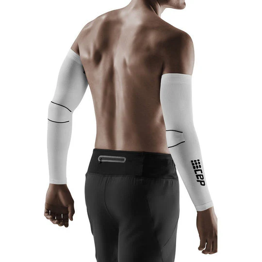 CEP Arm Sleeves (White/Black) - Image 3