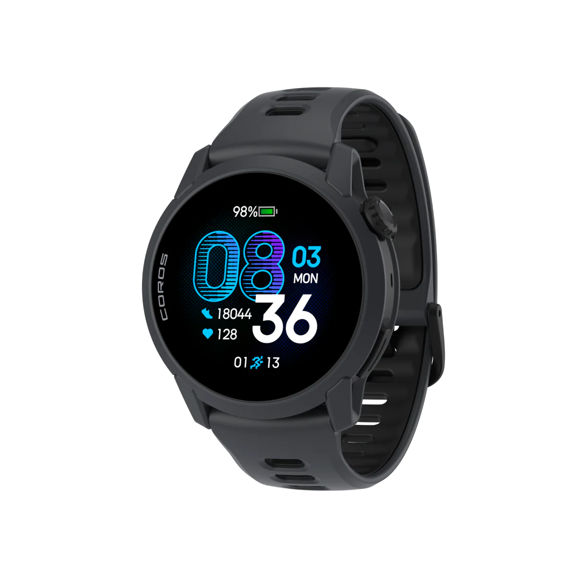 COROS PACE 4 GPS Sport Watch (Black/Silicone) - Image 2