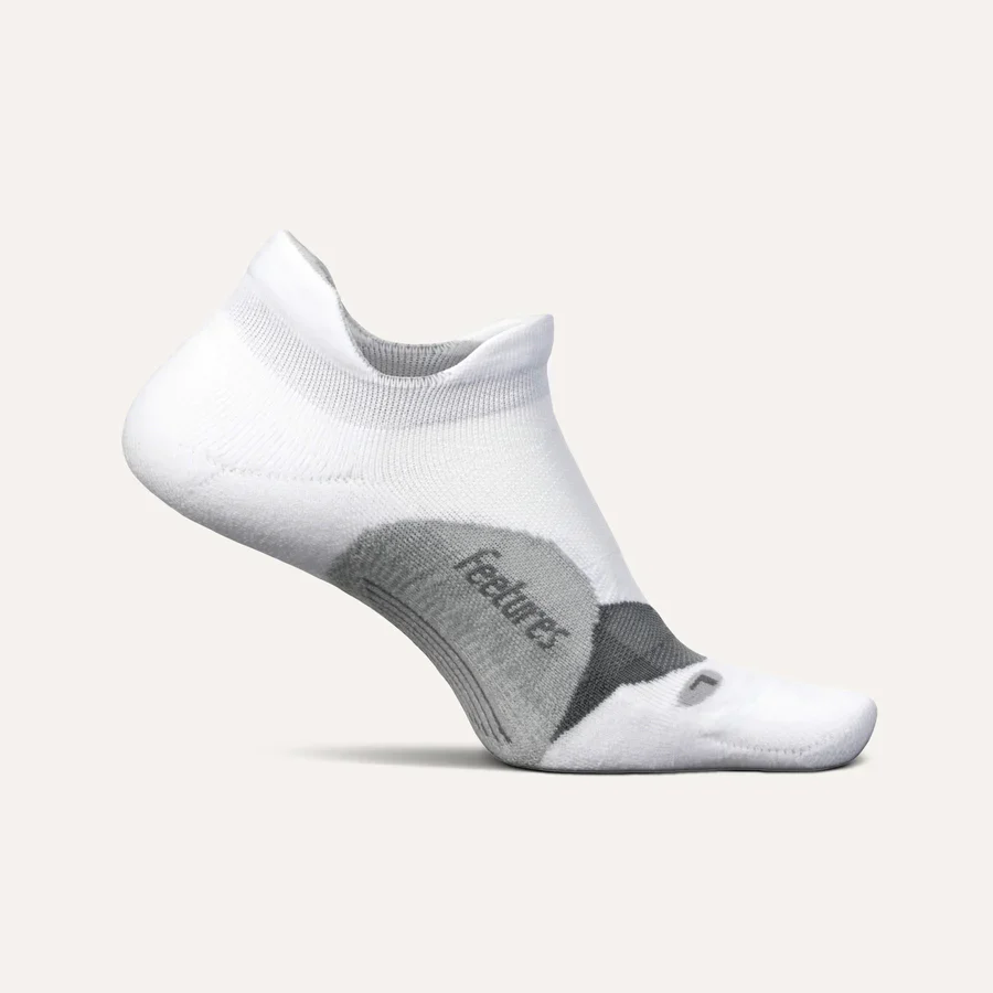 Elite Light Cushion No Show Tab (Basic White)