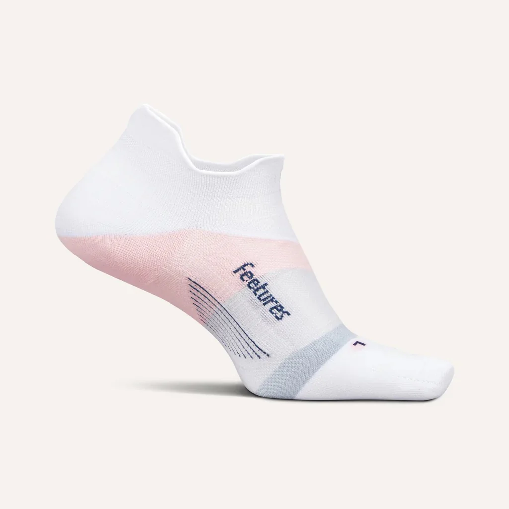 Elite Ultra Light Cushion No Show Tab (White Rose)
