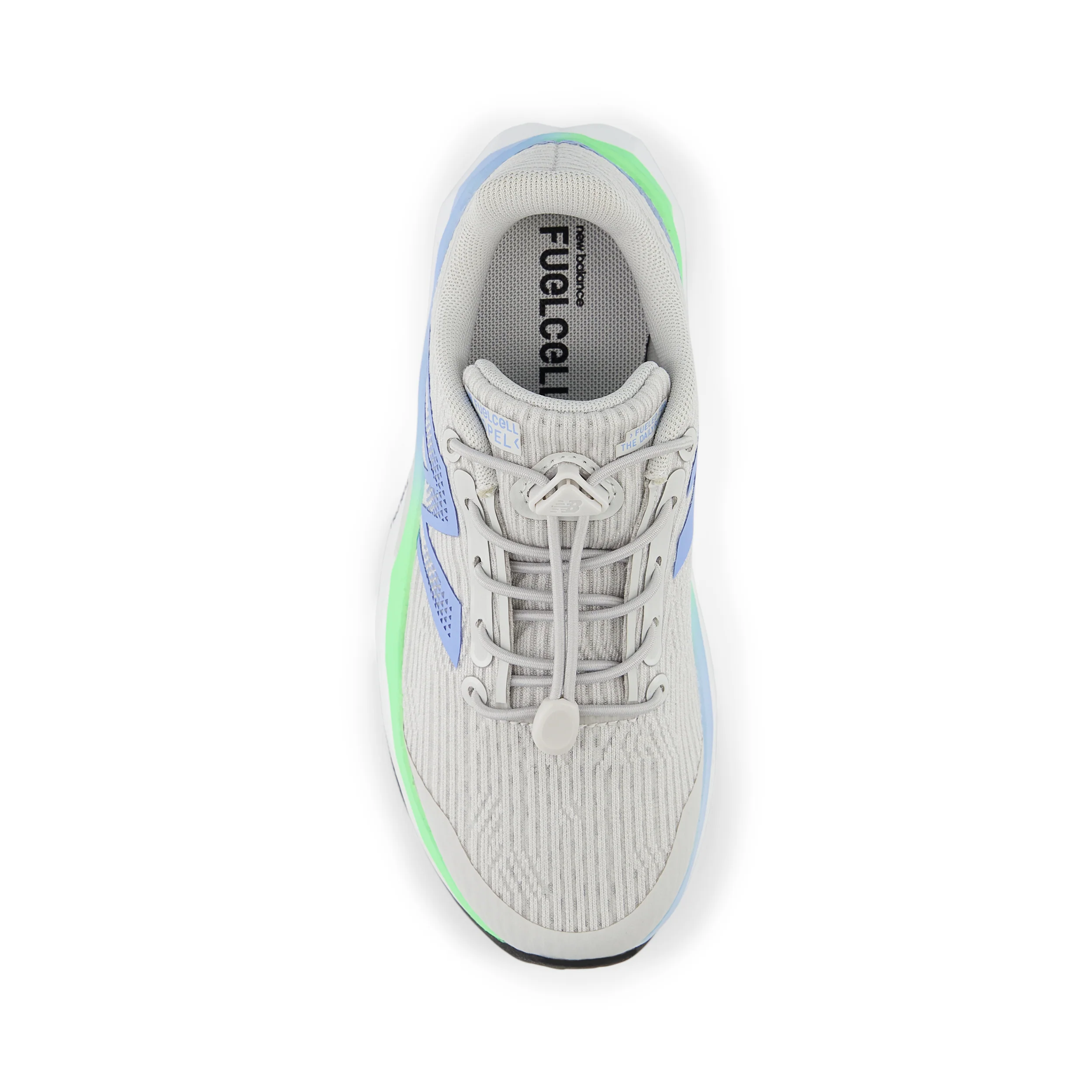 Little Kid's FuelCell Propel v5 (F - Grey Matter/Electric Sky/Electric Jade) - Image 3