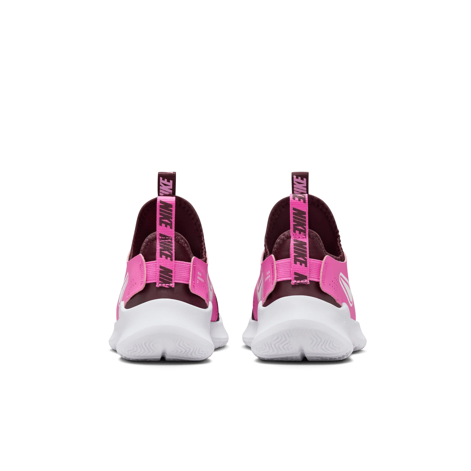 Little Kids' Nike Flex Runner 3 Shoes (603 - Burgundy Crush/White-Playful Pink) - Image 6