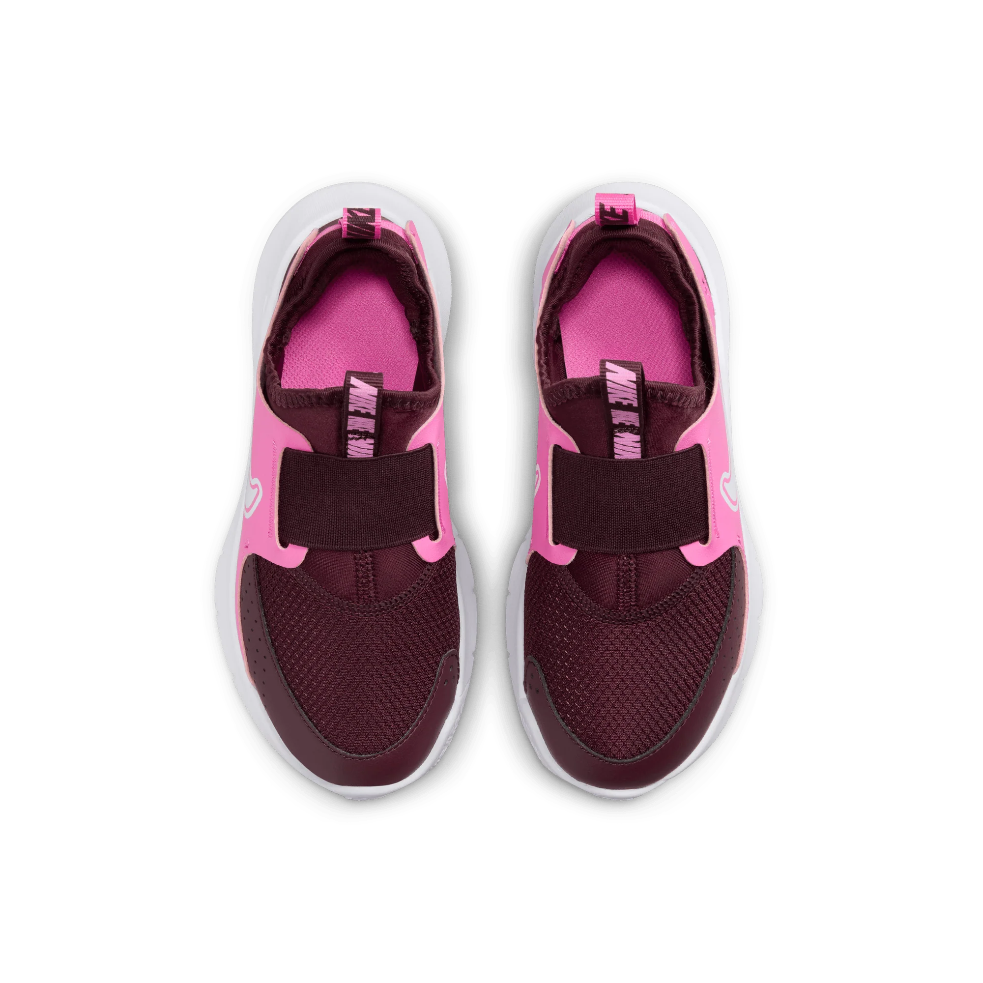 Little Kids' Nike Flex Runner 3 Shoes (603 - Burgundy Crush/White-Playful Pink) - Image 8