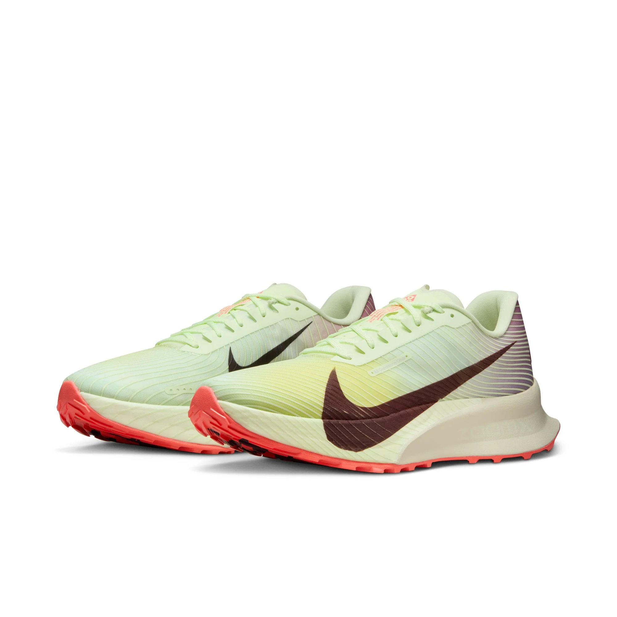 Men’s ACG Ultrafly Trail (700 - Volt Tint/Burgundy Ash-Steam-Sea Glass) - Image 3