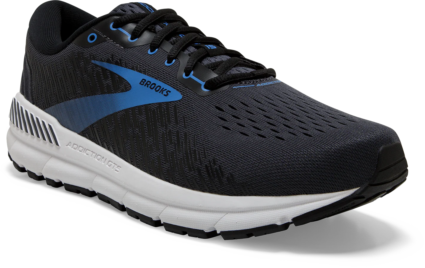 Men’s Addiction GTS 15 WIDE (077 - India Ink/Black/Blue) - Image 3