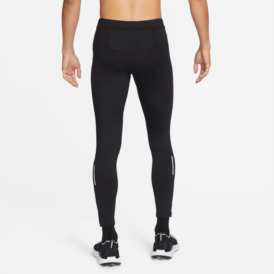 Men’s DRI-FIT Challenger Running Tights (010 - Black/Reflective Silver) - Image 2