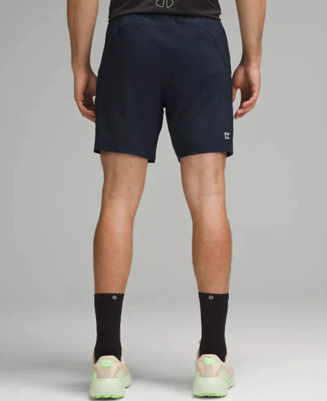 Men’s Pace Breaker Lined Short 7” (True Navy) - Image 2