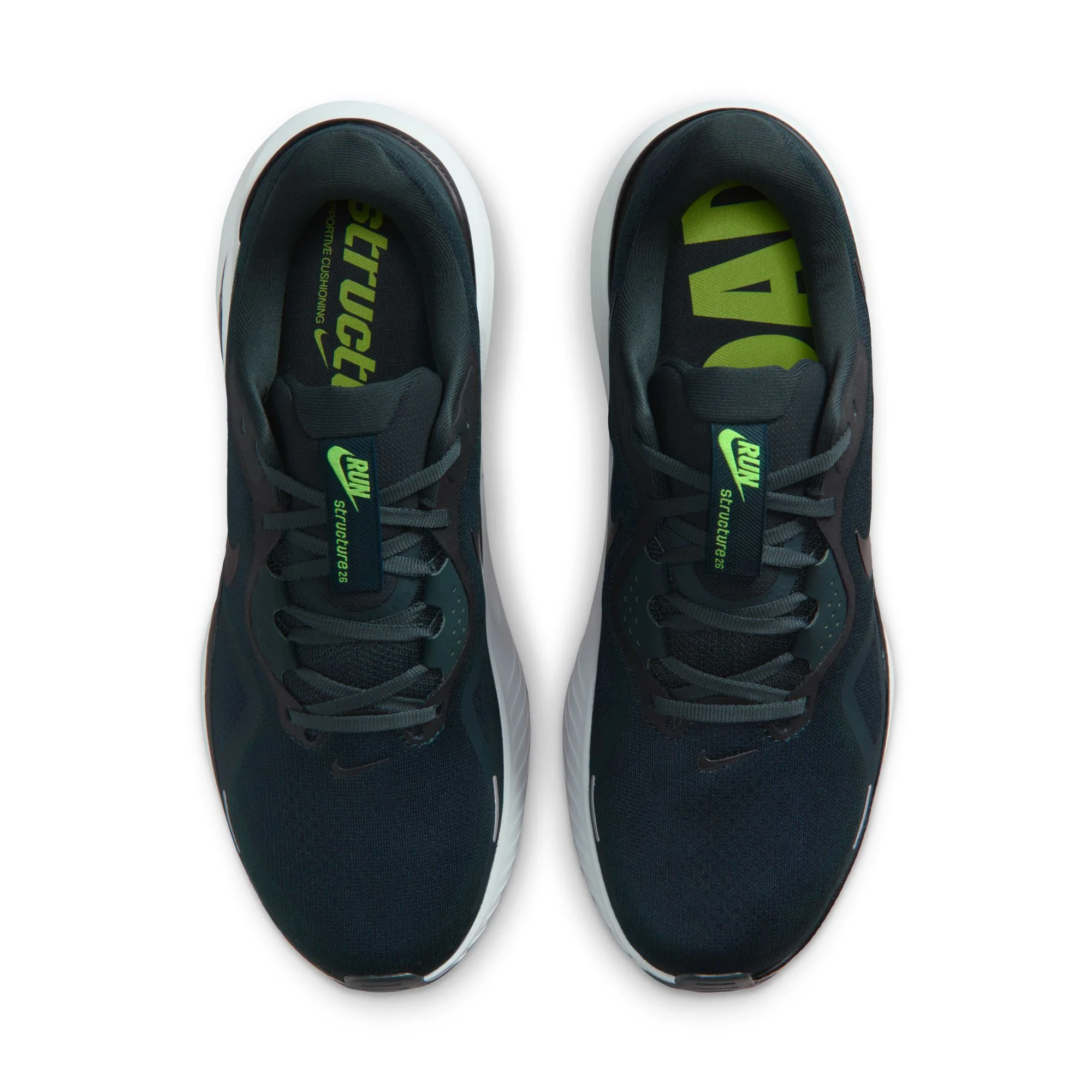 Men’s Structure 26 (300 - Seaweed/Black-Volt-Pure Platinum) - Image 7
