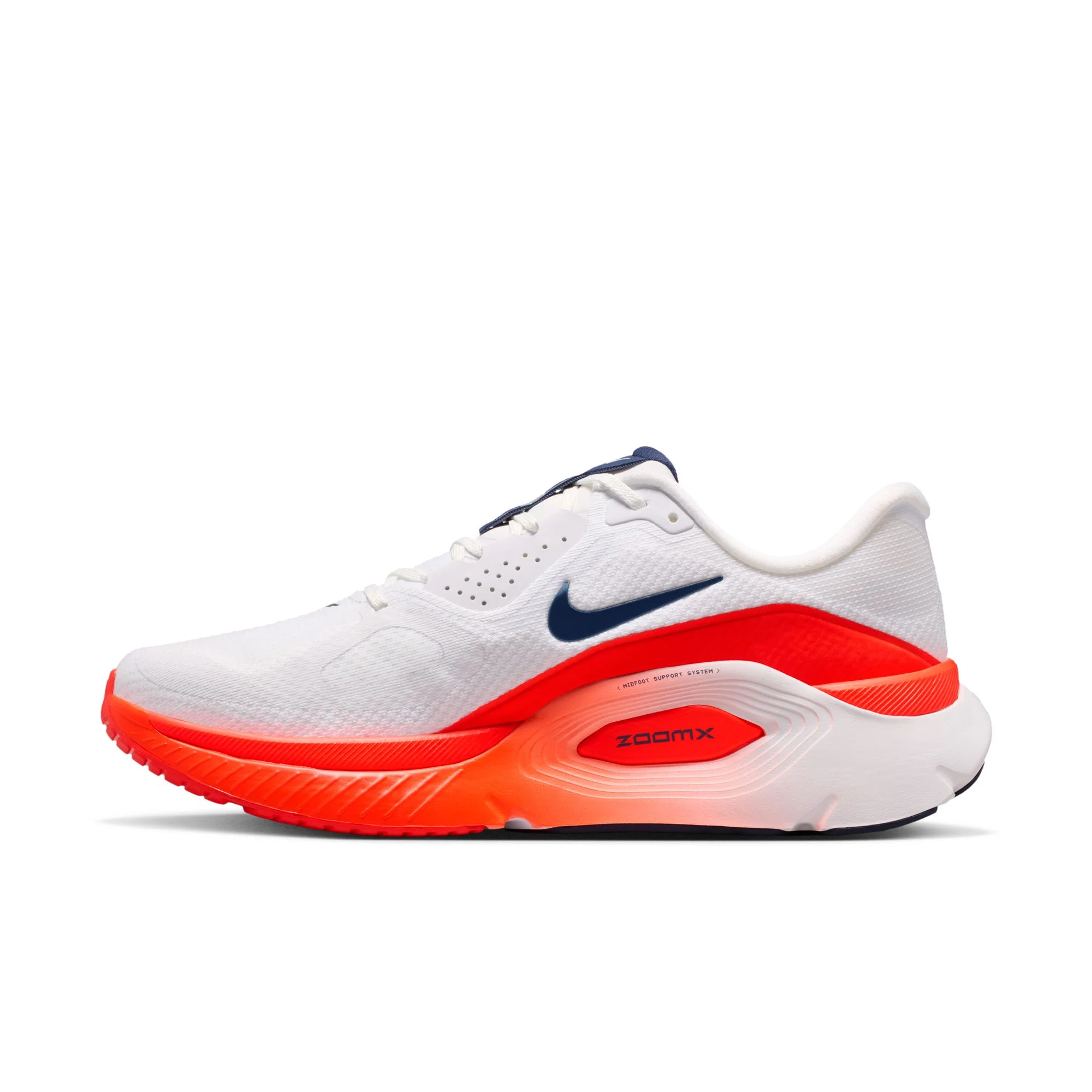 Men’s Structure Plus (112 - White/Midnight Navy-Bright Crimson) - Image 2