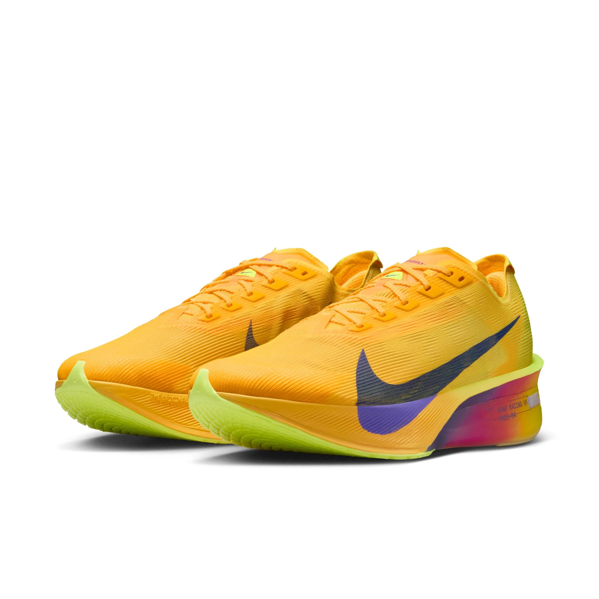Men’s Vaporfly 4 (800 - Citron Pulse/Indigo Burst-Laser Orange) - Image 3