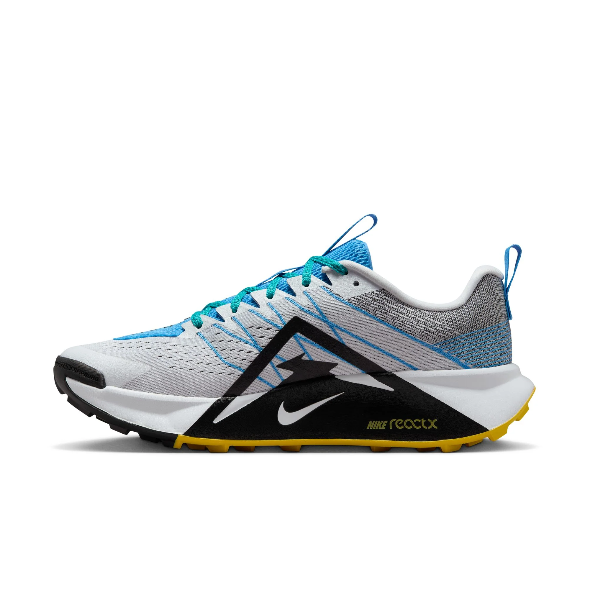 Men’s Wildhorse 10 (100 - White/Playful Pink-Black-University Blue) - Image 2