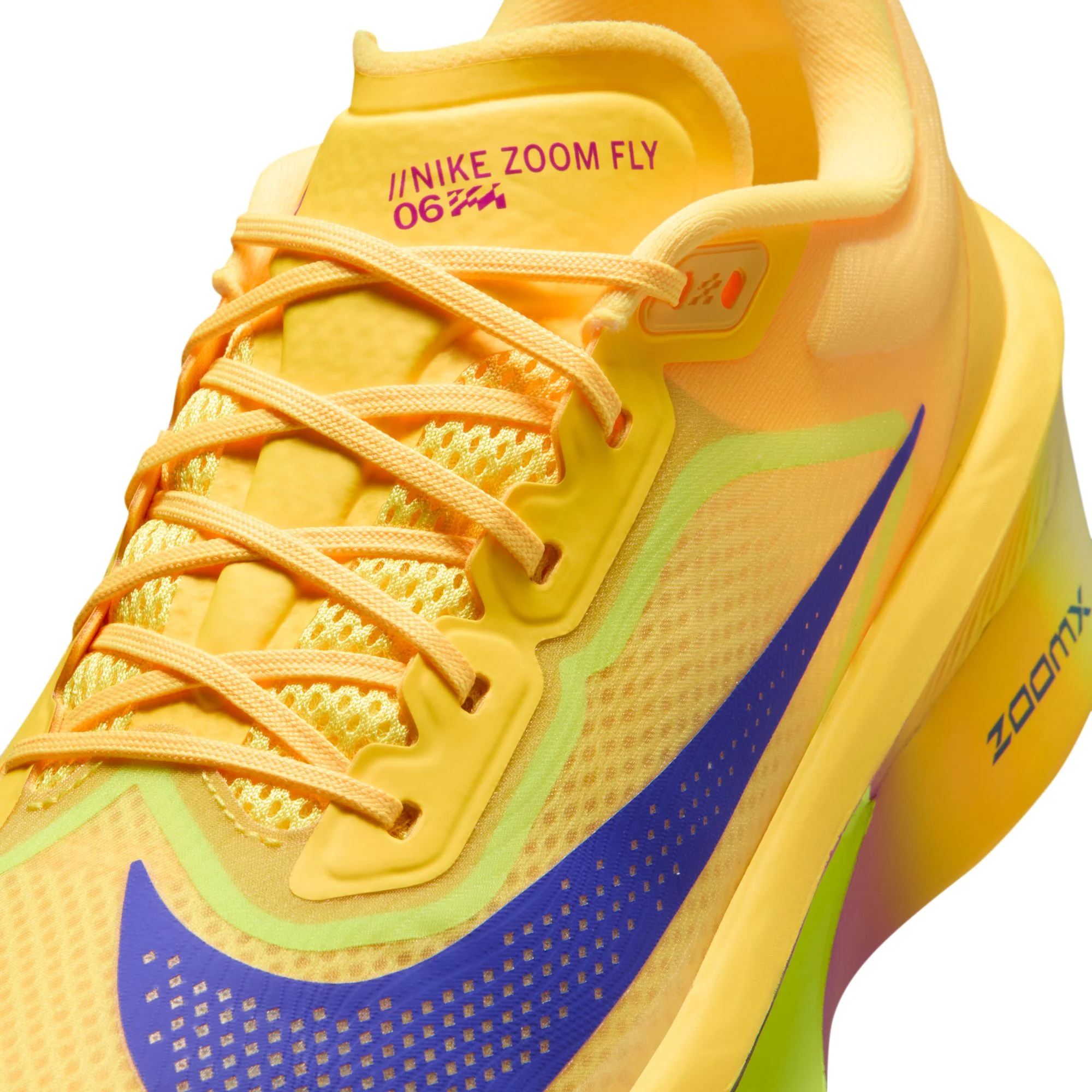 Men’s Zoom Fly 6 (800 - Citron Pulse/Indigo Burst-Volt Ice) - Image 4