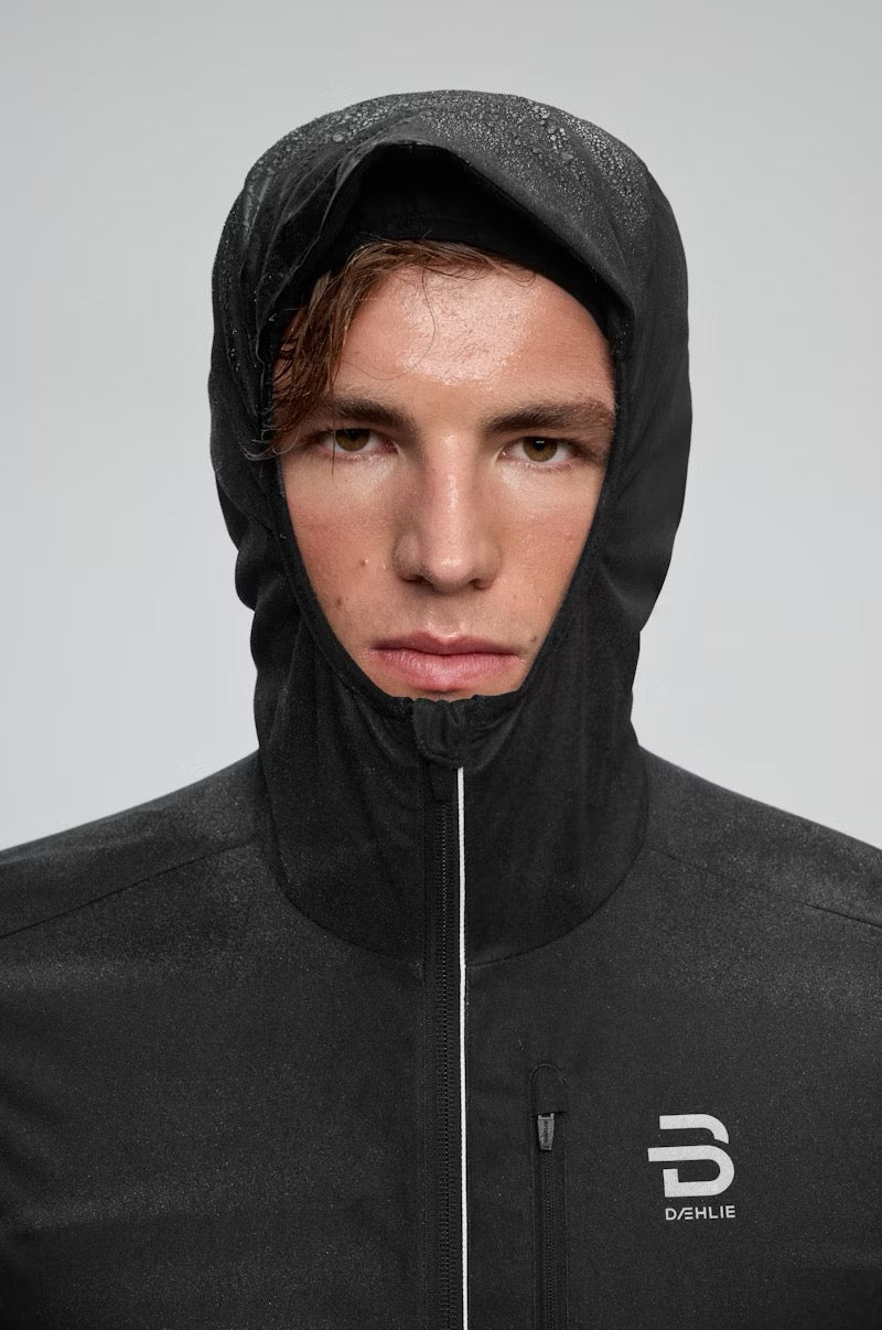 Men's Jacket Winter Run Protect (99900 - Black) - Image 4