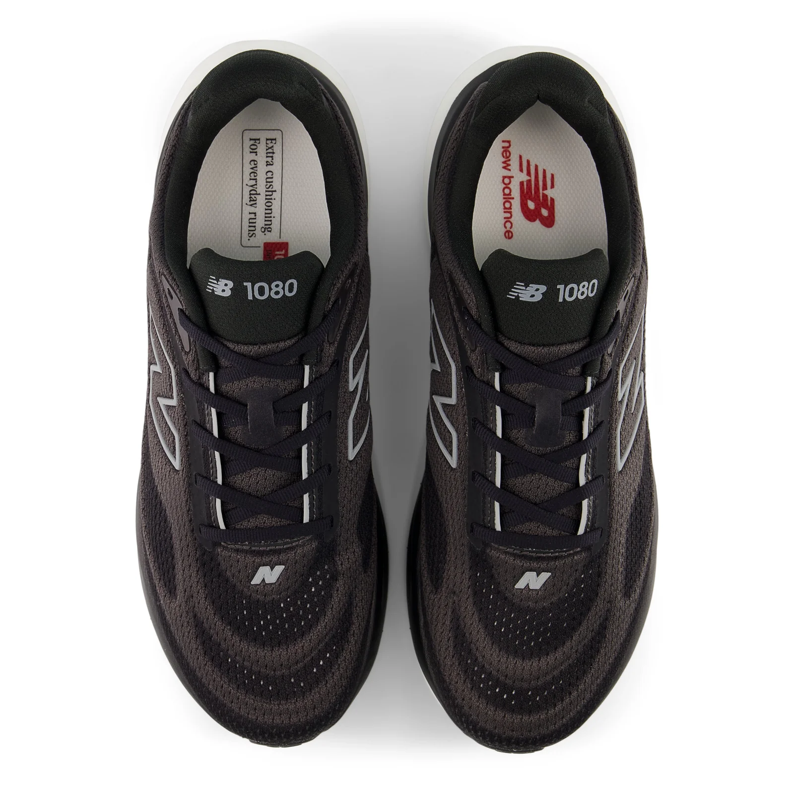 Men's 1080 v15 (2FR - Black/Slate Grey/Faded Black) - Image 4