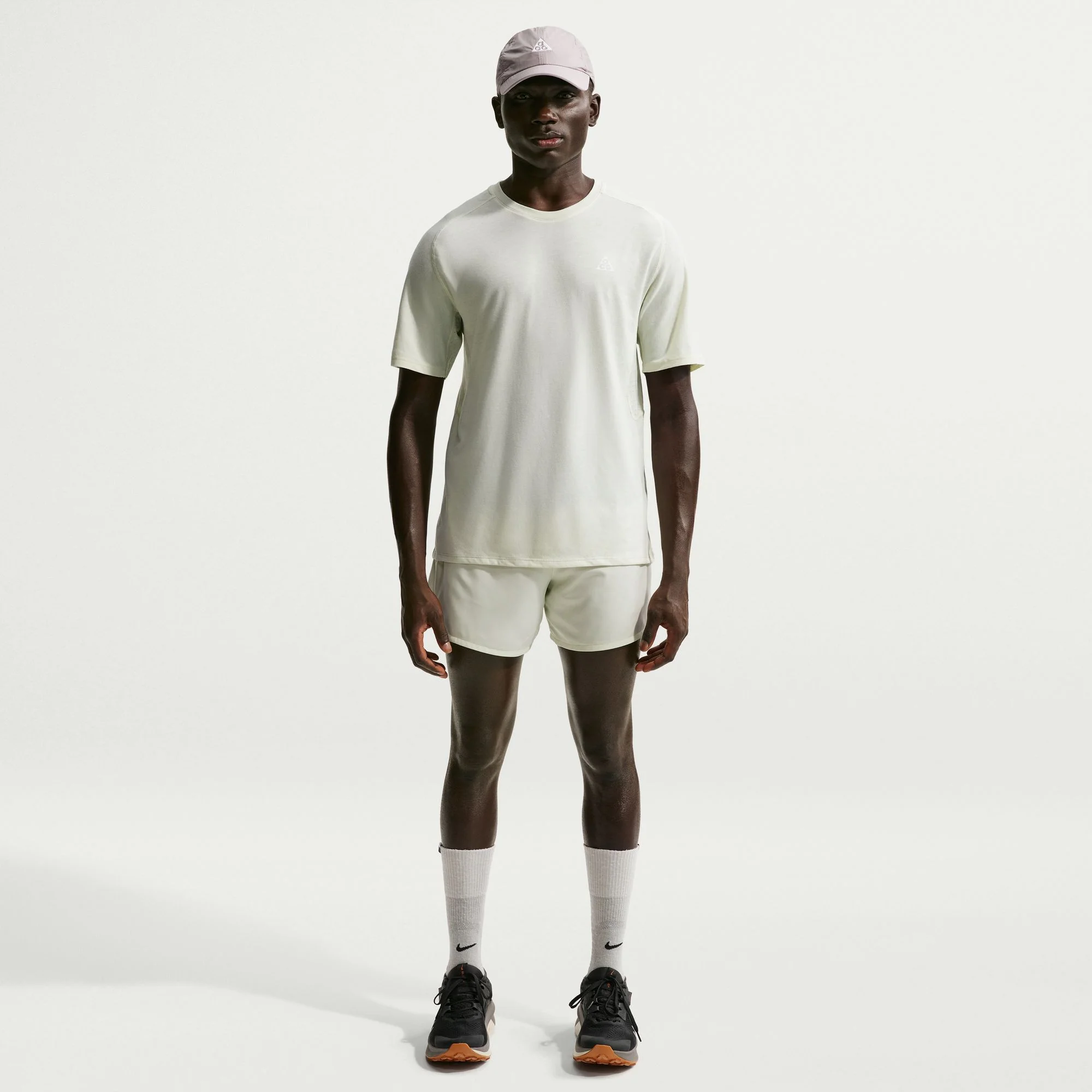 Men's ACG "Solar Chase" Dri-FIT ADV Trail Running Top (020 - Sea Glass/Sea Glass/Summit White) - Image 2