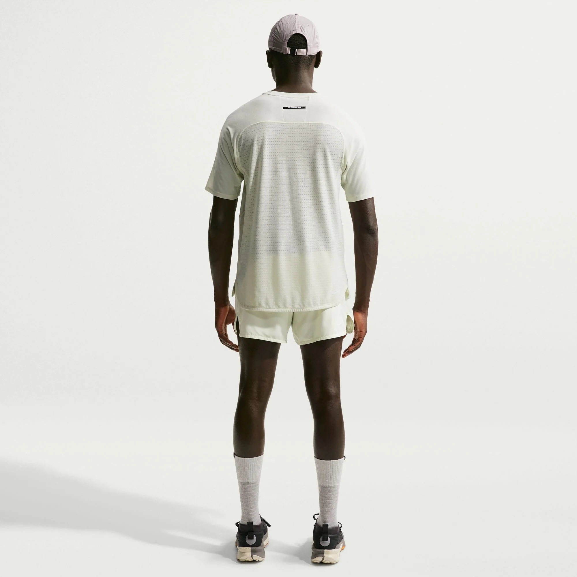 Men's ACG "Solar Chase" Dri-FIT ADV Trail Running Top (020 - Sea Glass/Sea Glass/Summit White) - Image 3