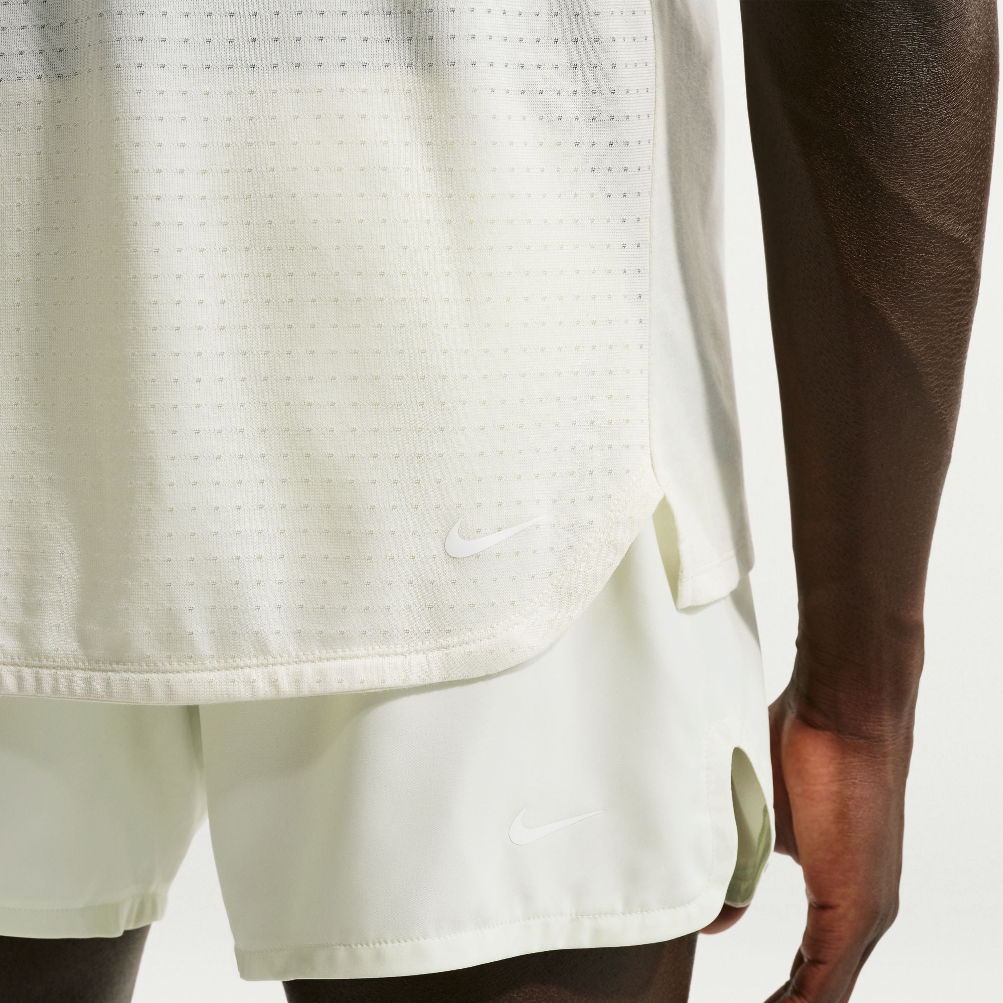 Men's ACG "Solar Chase" Dri-FIT ADV Trail Running Top (020 - Sea Glass/Sea Glass/Summit White) - Image 6
