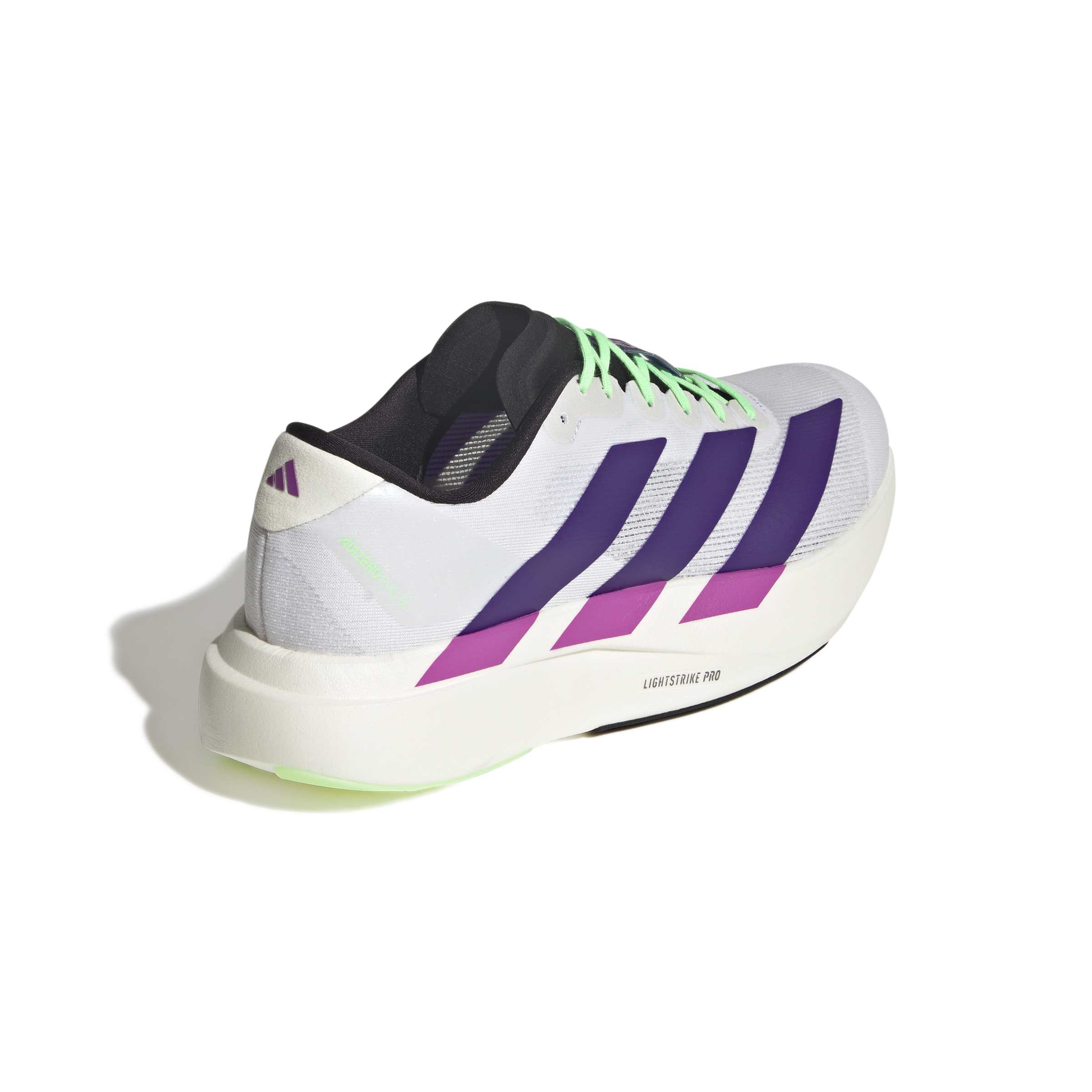 Men's Adizero Evo SL (FTWWHT/CPURPL/LIMBUR) - Image 4