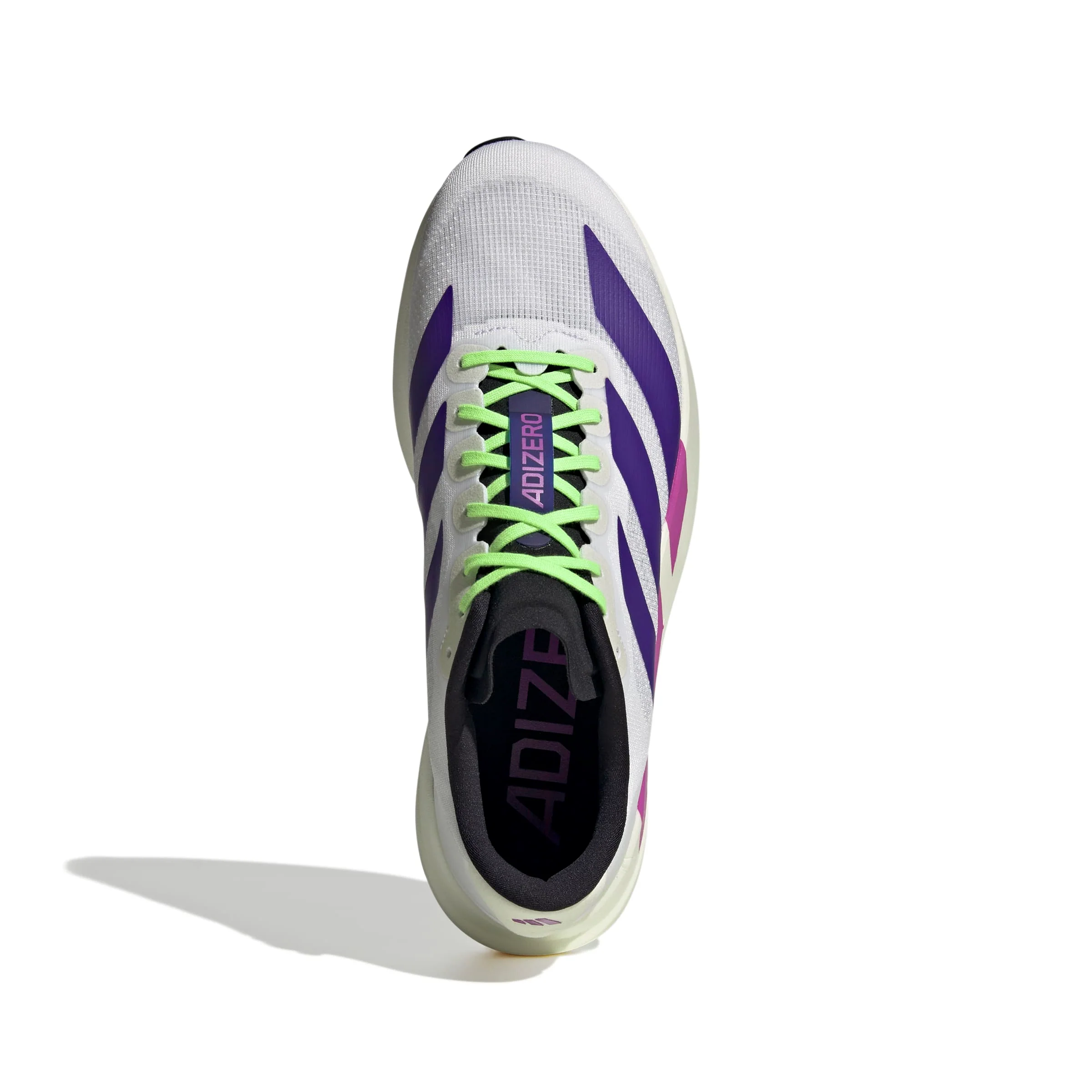 Men's Adizero Evo SL (FTWWHT/CPURPL/LIMBUR) - Image 5