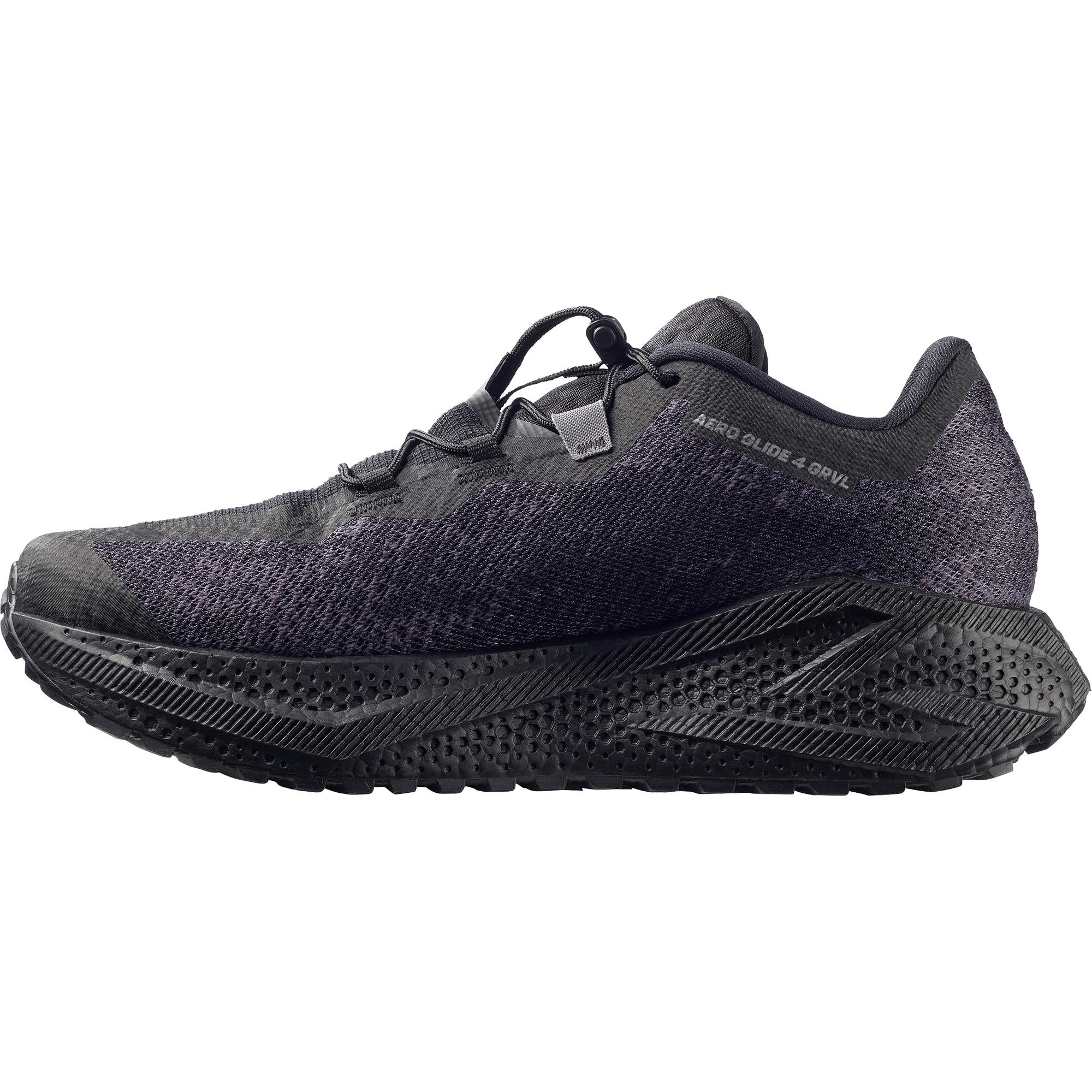 Men's Aero Glide 4 GRVL (Black/Asphalt/Black) - Image 2