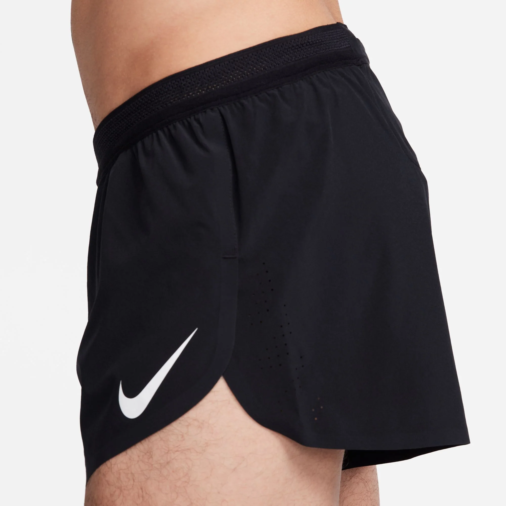 Men's Aeroswift Dri-FIT ADV 2" Brief-Lined Running Shorts (010 - Black/Summit White) - Image 5