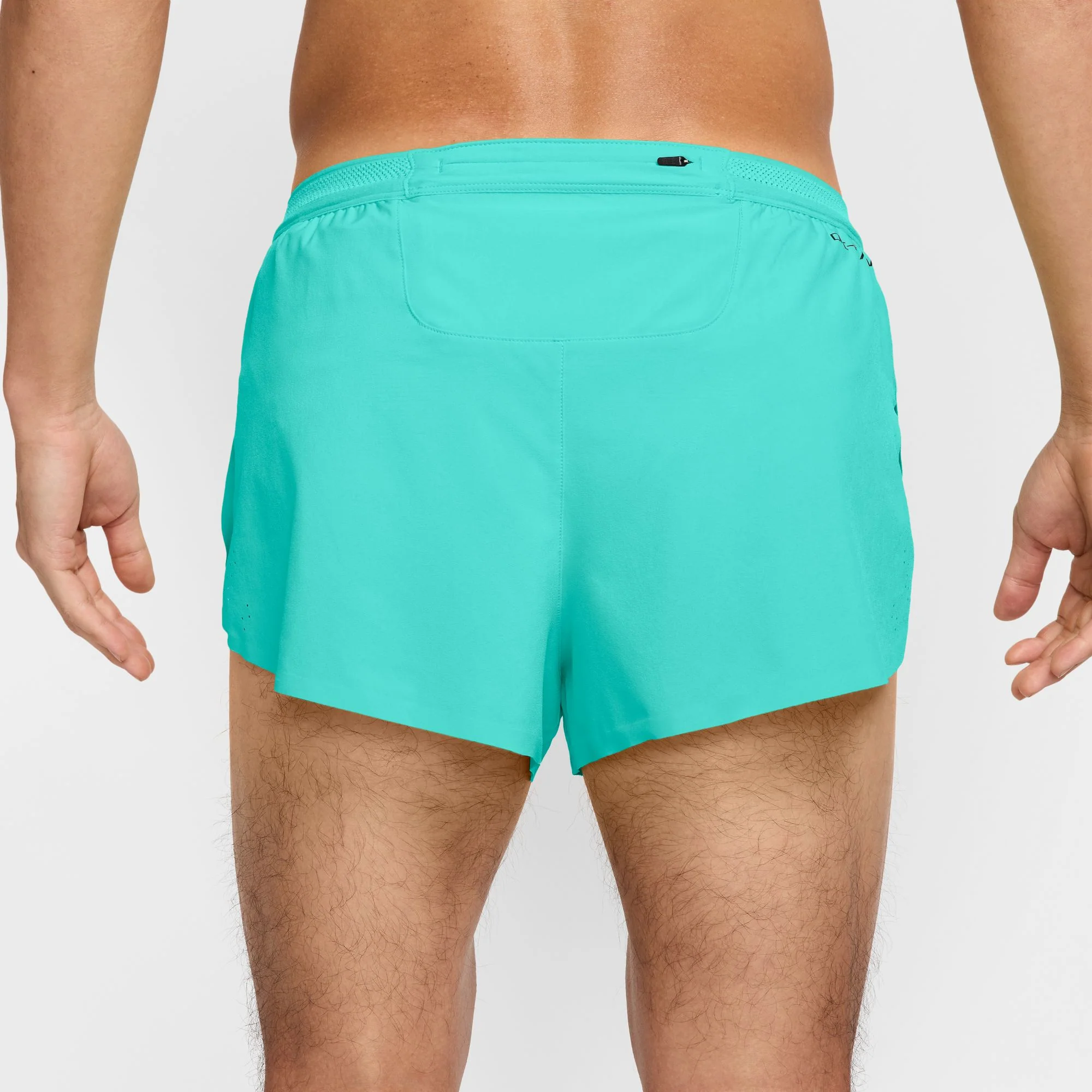 Men's Aeroswift Dri-FIT ADV 2" Brief-Lined Running Shorts (354 - Hyper Turquoise/Black) - Image 2