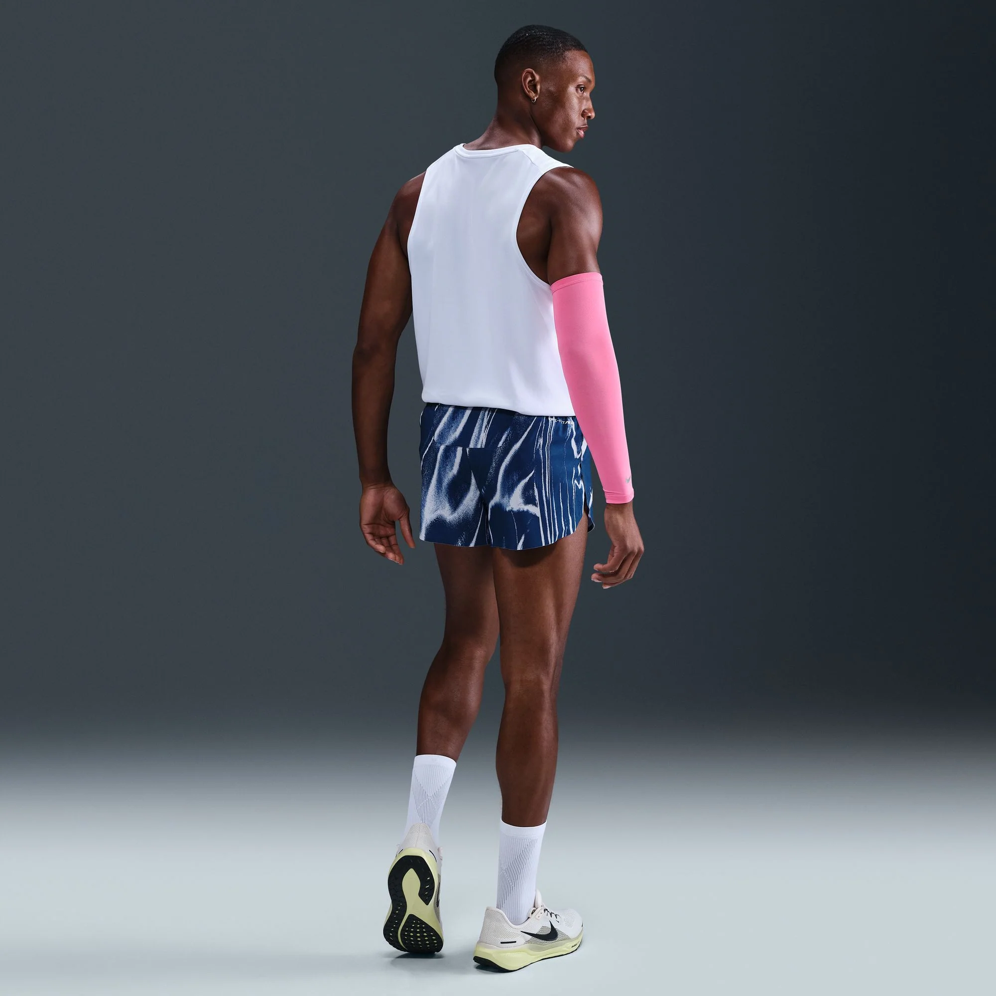 Men's Aeroswift DRI-FIT ADV 2" Brief-lined Running Shorts (492 - Coastal Blue/White) - Image 10