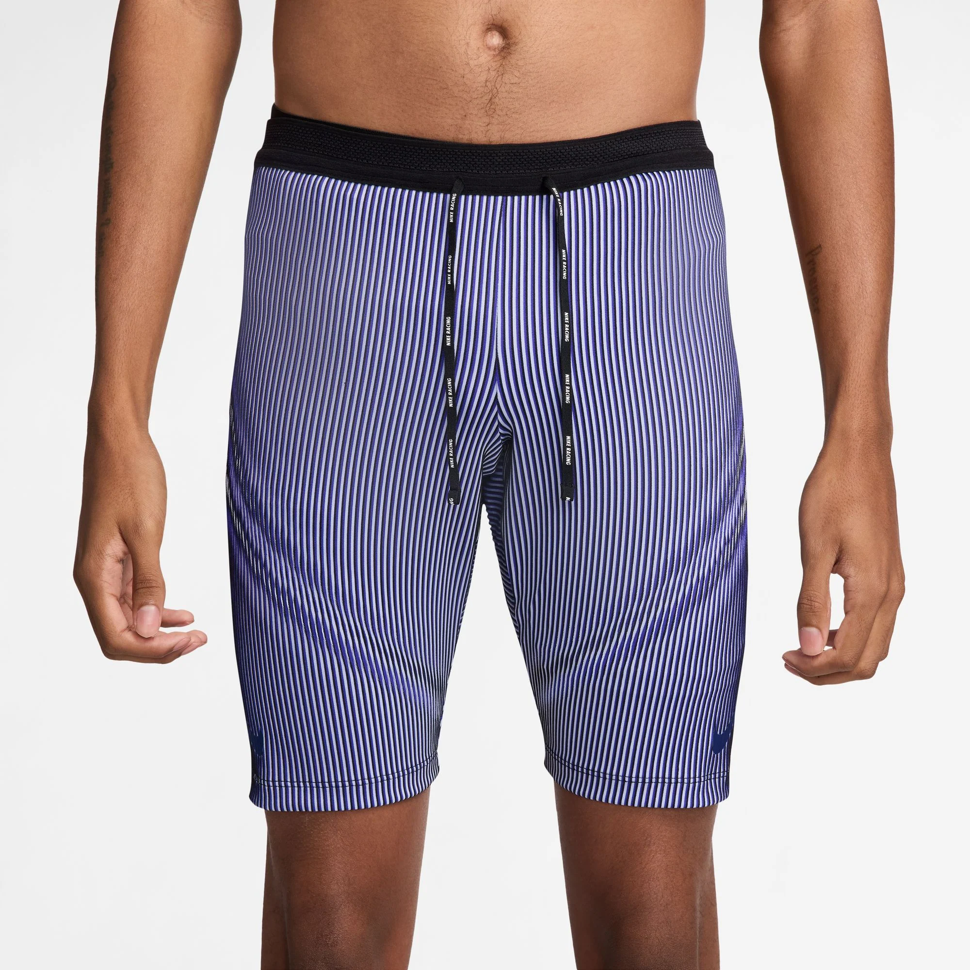 Men's Aeroswift DRI-FIT ADV Running 1/2 Length Tights (510 - Persian Violet/Ghost/Black/Blue Void)