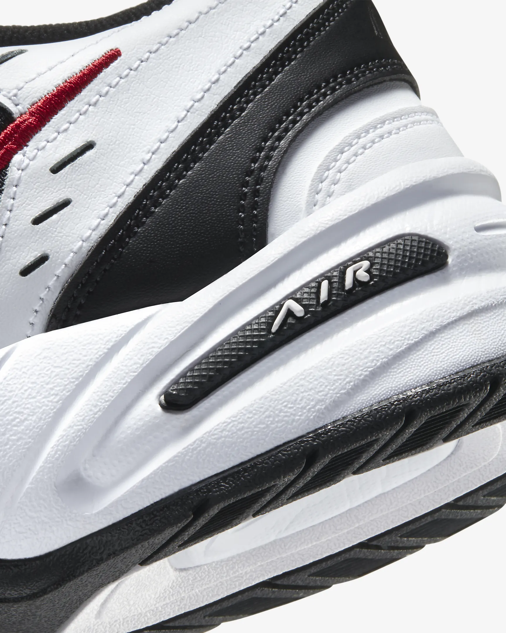 Men's Air Monarch IV (101 - White/Black) - Image 4