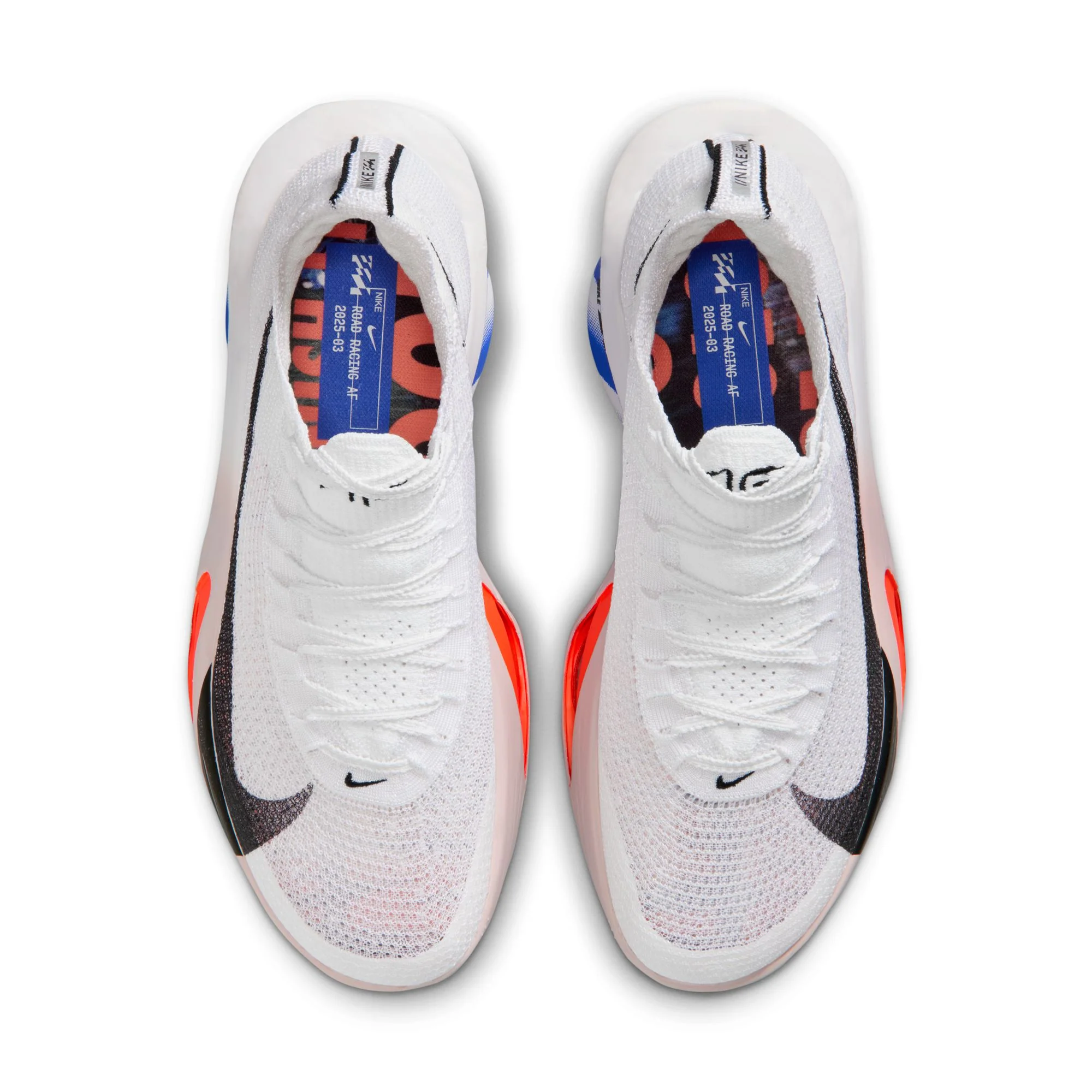 Men's Alphafly 3 (100 - White/Black-Platinum Violet-Silt Red) - Image 7