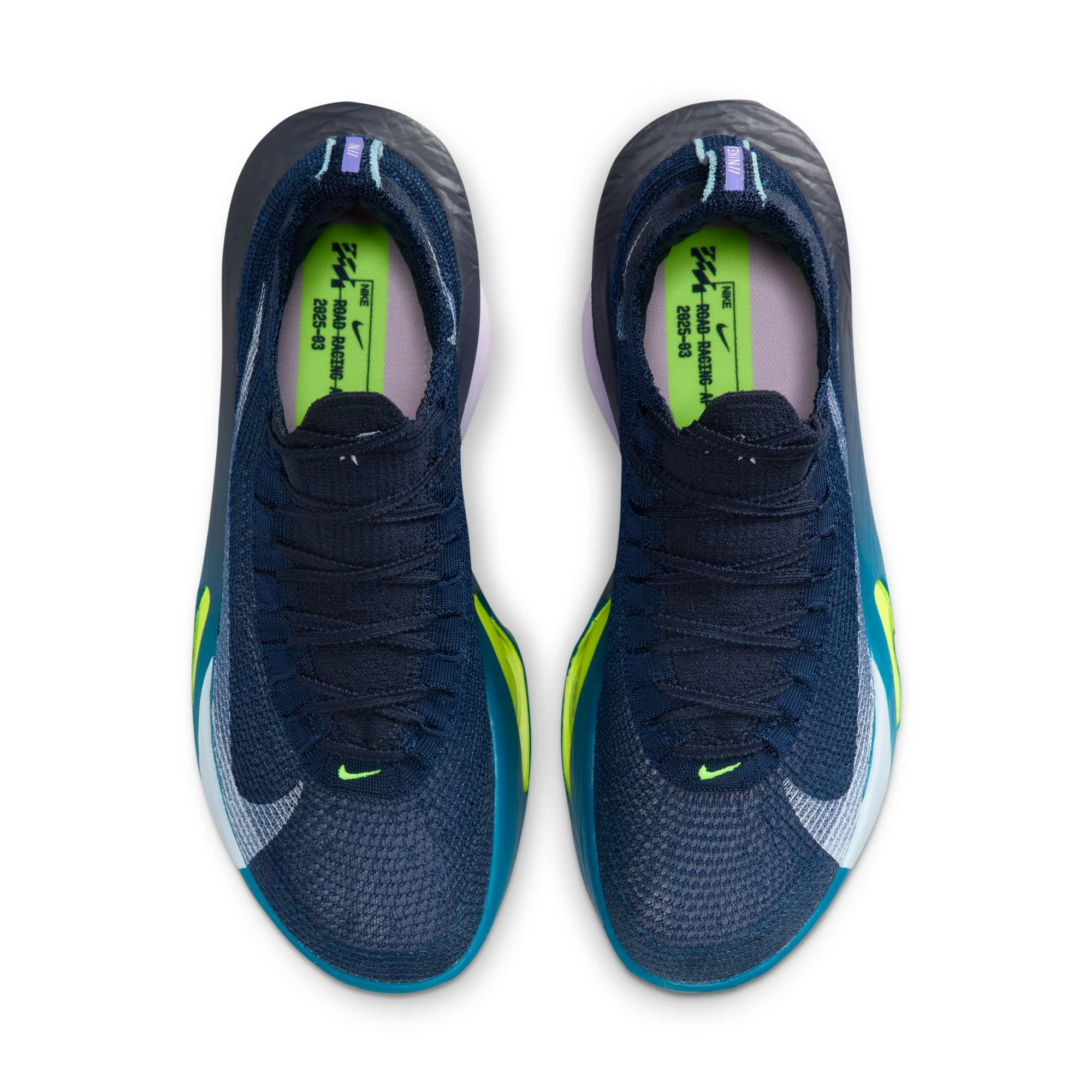 Men's Alphafly 3 (401 - Obsidian/White-Doll-Persian Violet) - Image 8