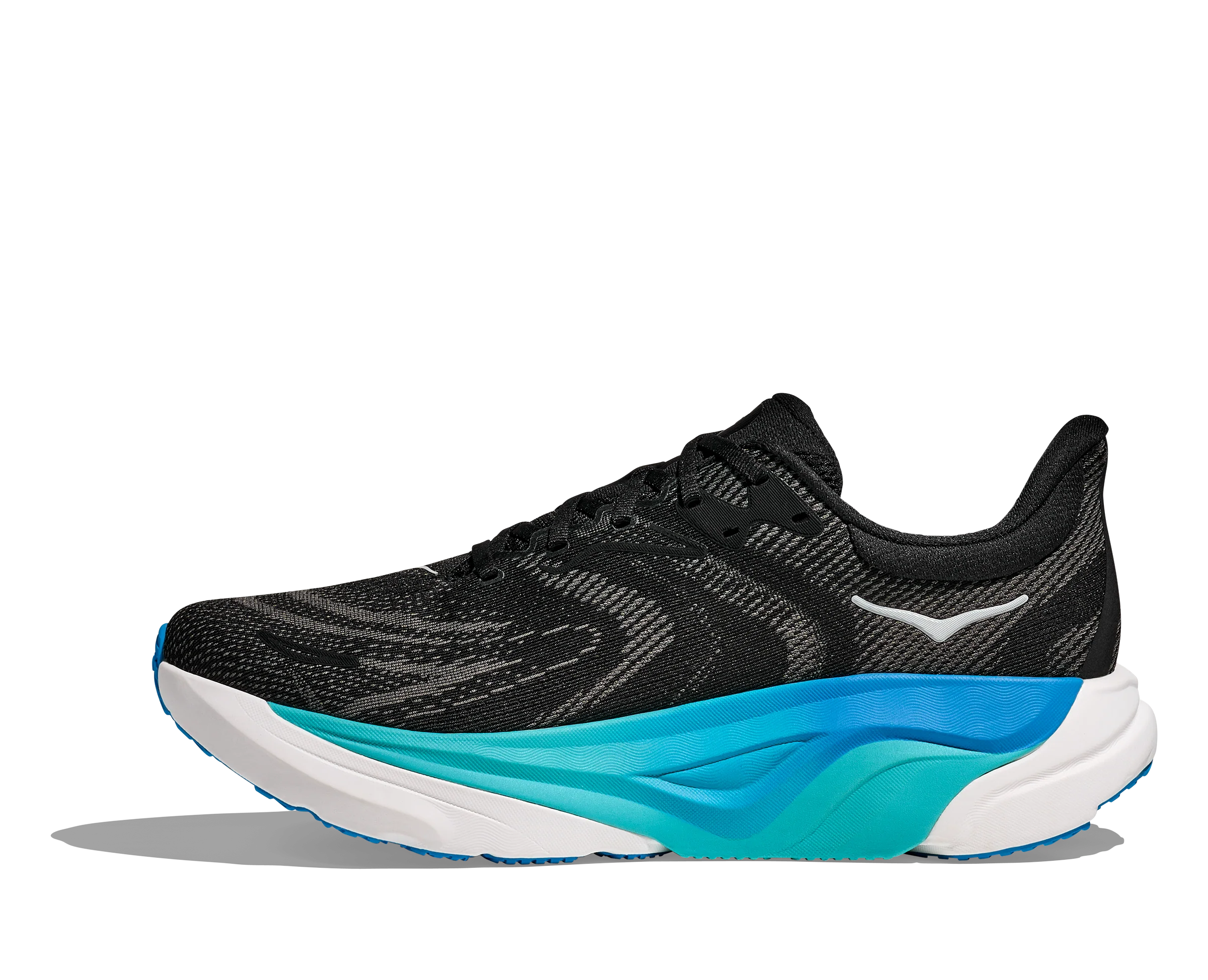 Men's Arahi 8 (BKSK - Black/Skyward Blue) - Image 2
