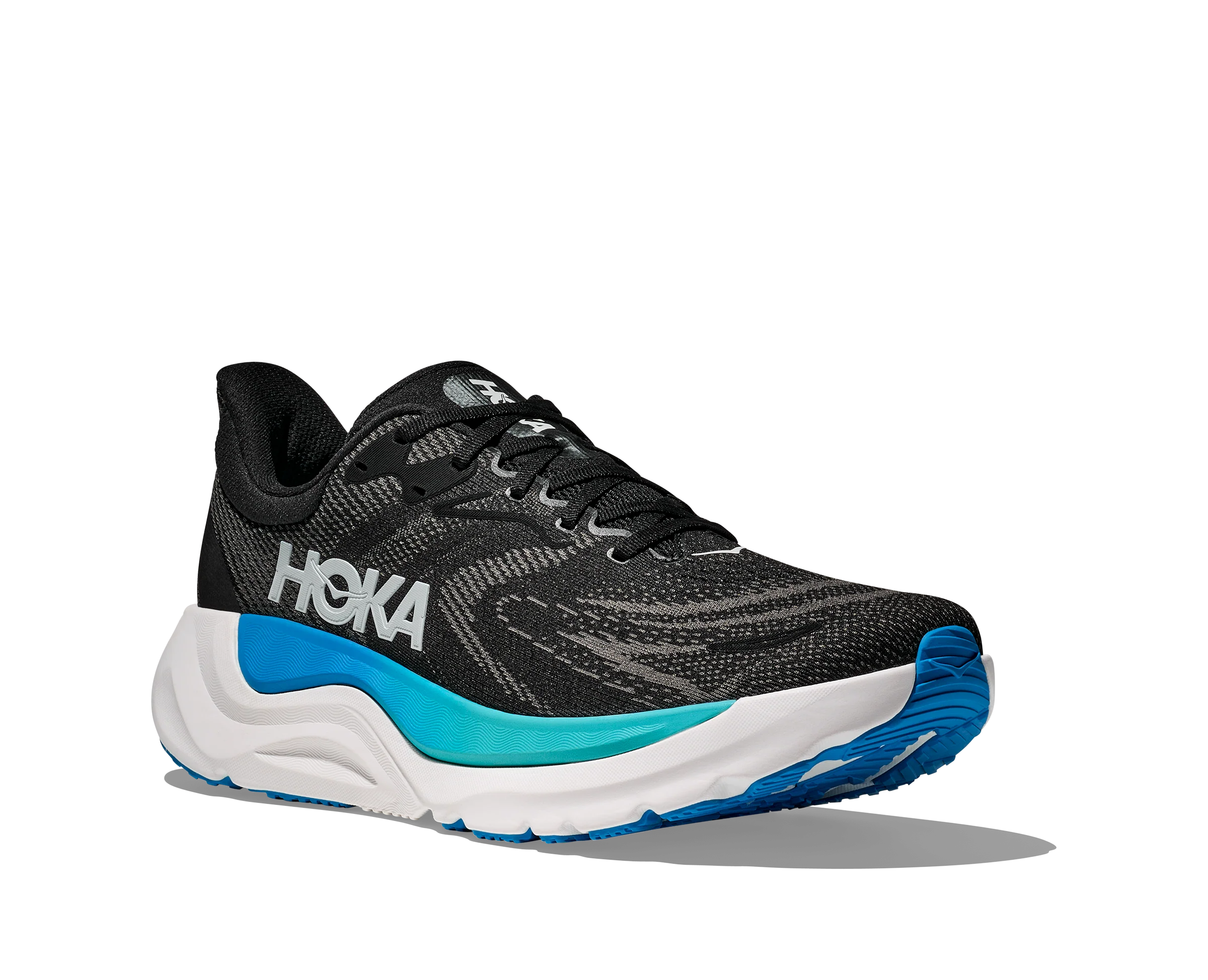 Men's Arahi 8 (BKSK - Black/Skyward Blue) - Image 3