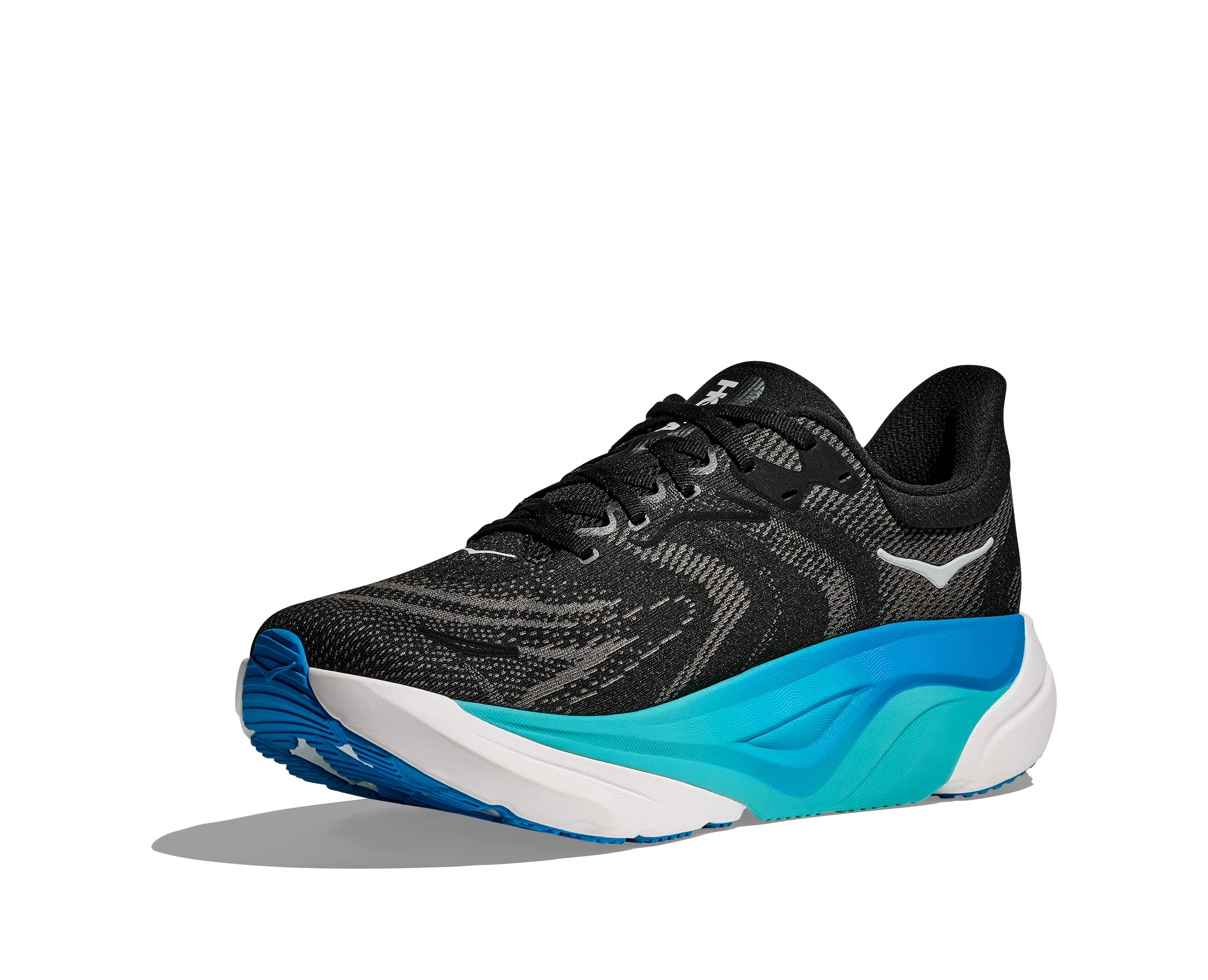 Men's Arahi 8 (BKSK - Black/Skyward Blue) - Image 4