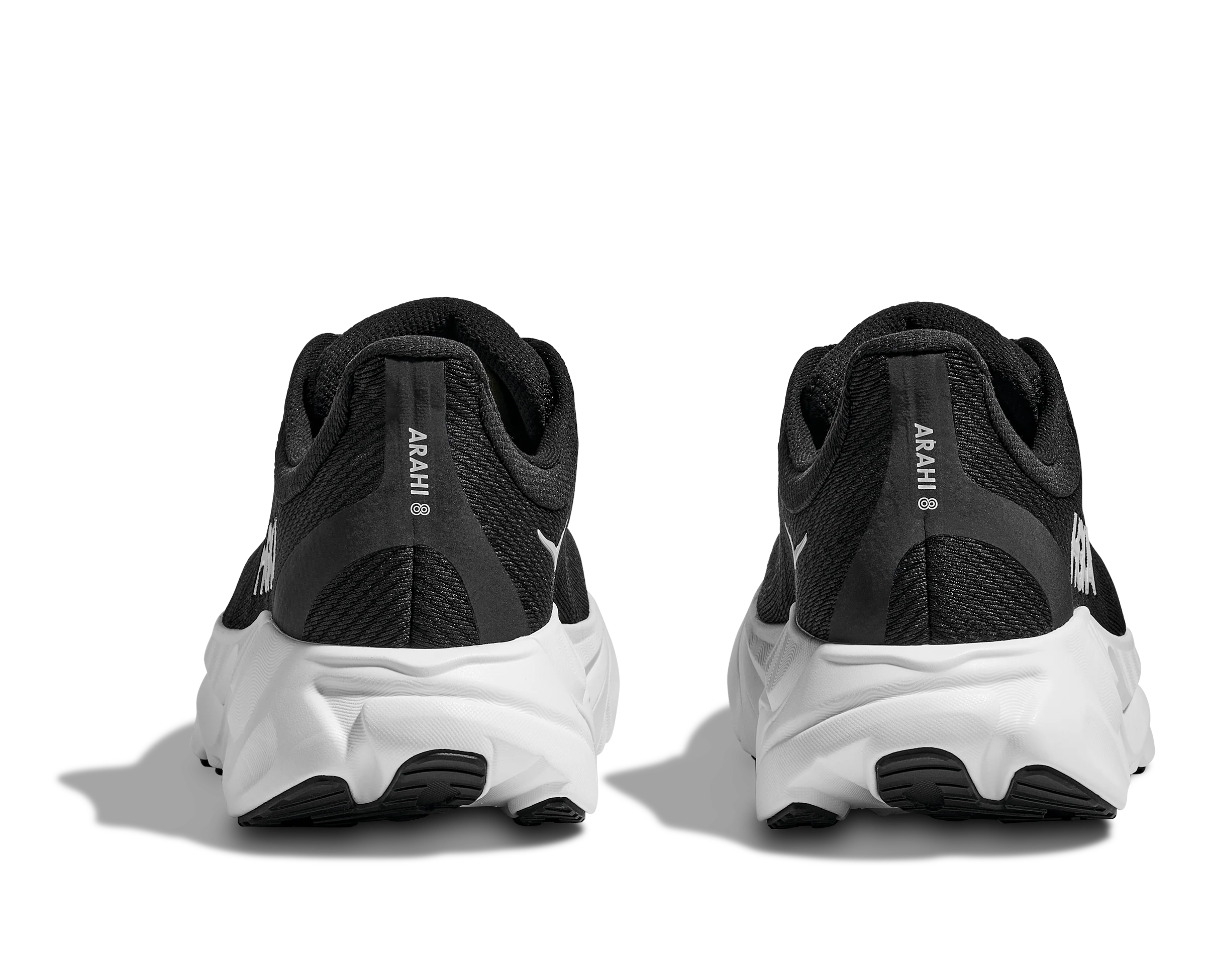 Men's Arahi 8 (BWHT - Black/White) - Image 6