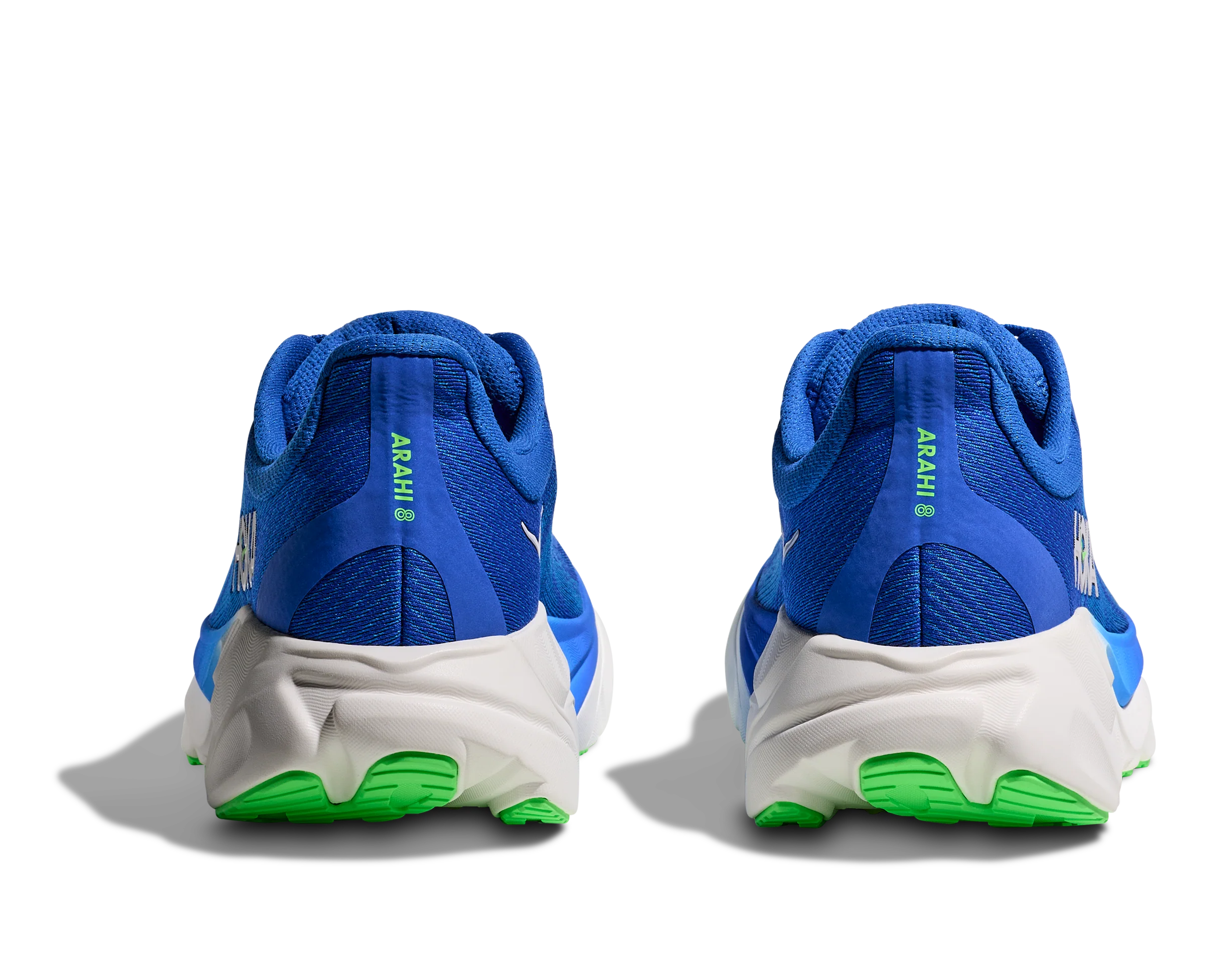 Men's Arahi 8 (CBLTB - Cobalt Blue/Neon Green) - Image 6