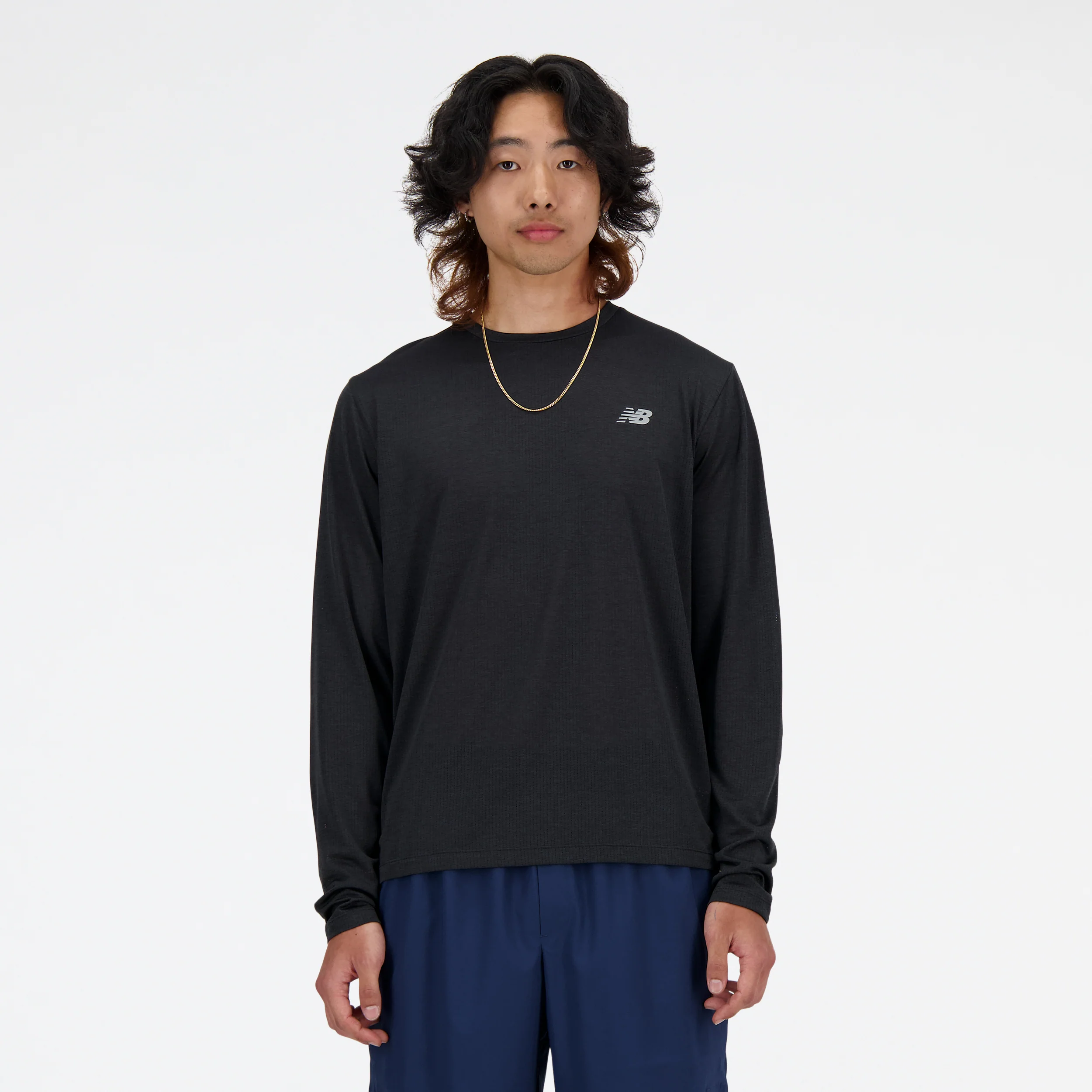 Men's Athletics Long Sleeve (BK - Black)
