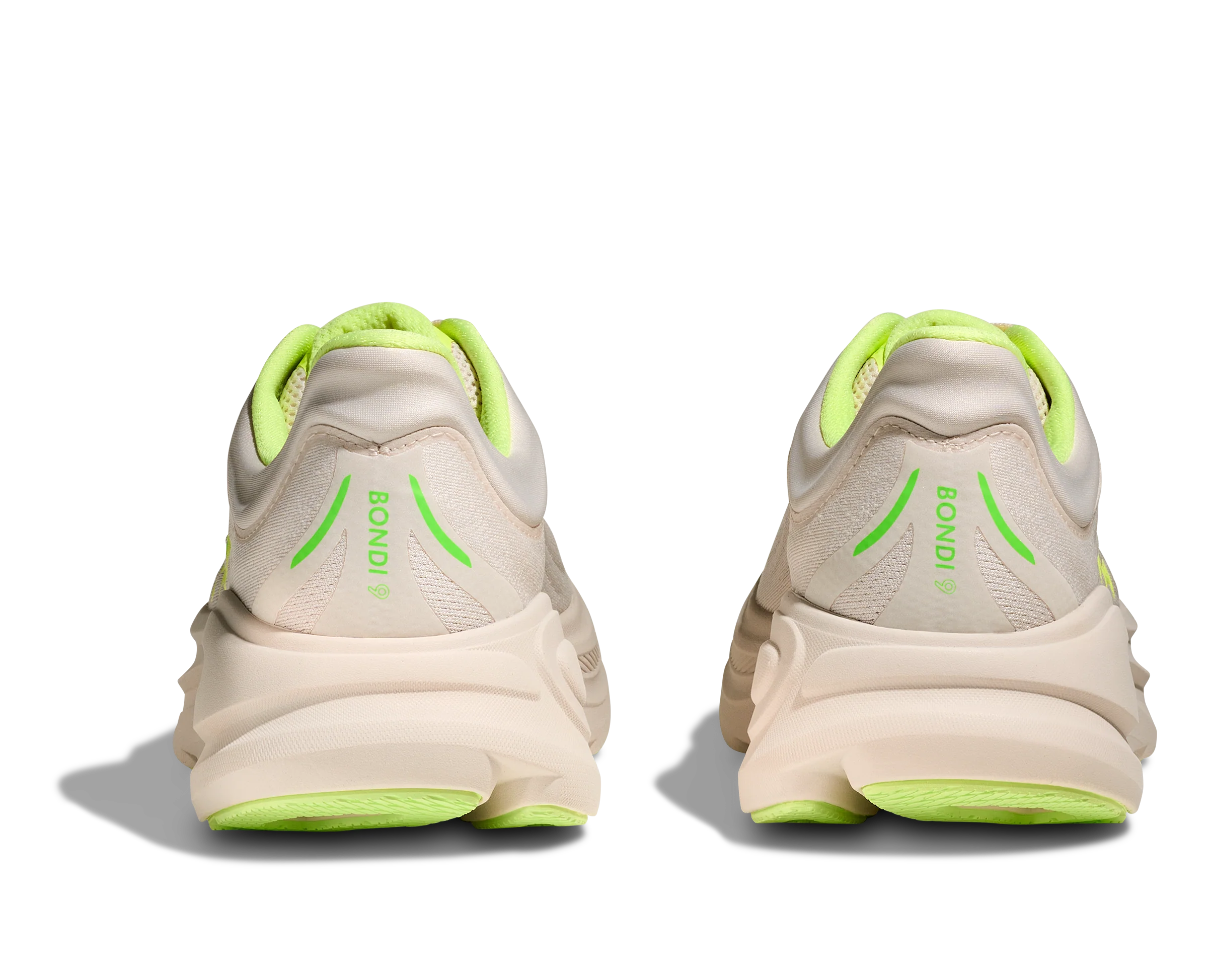 Men's Bondi 9 (GYZ - Grout/Neon Yuzu) - Image 6