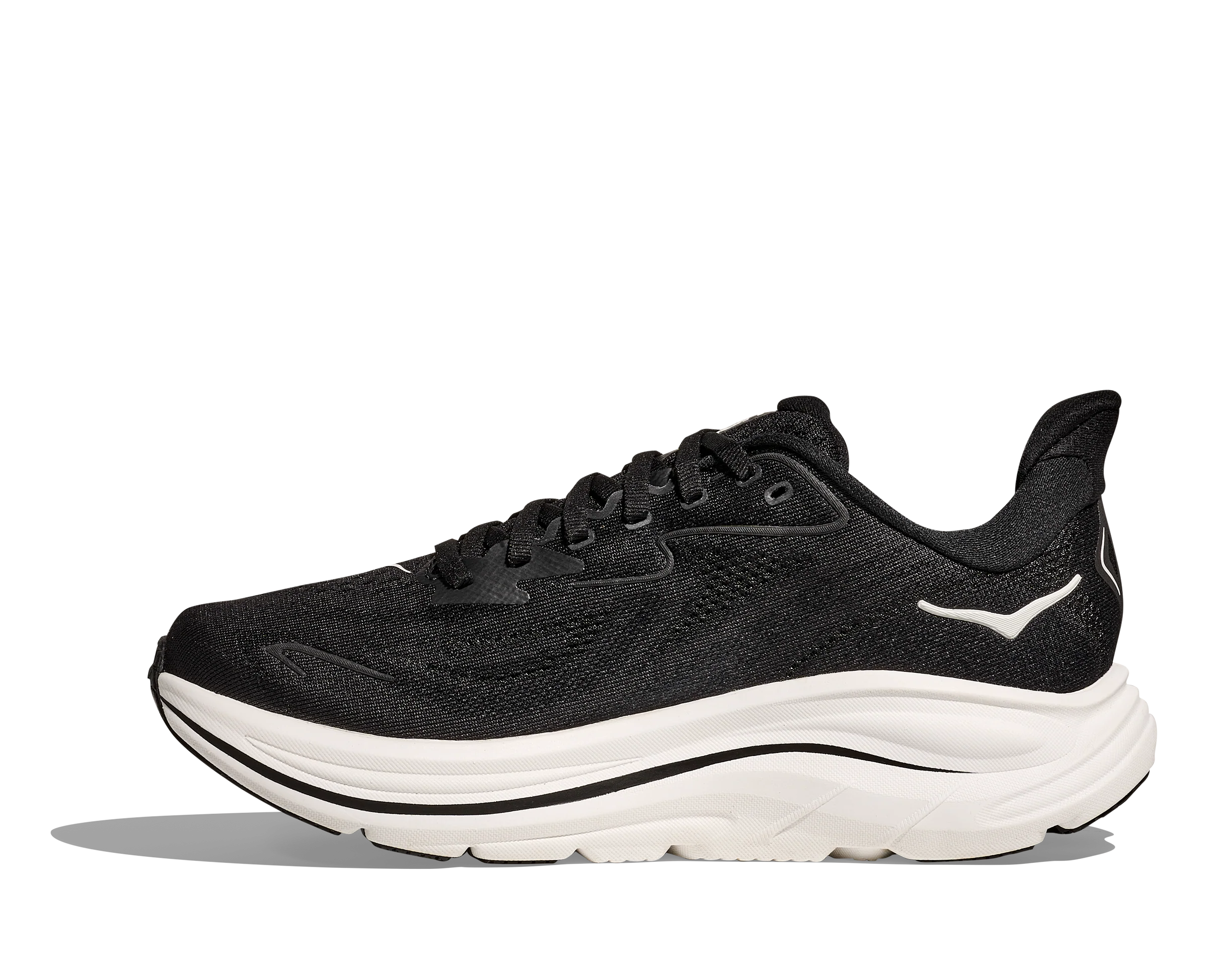 Men's Clifton 10 WIDE (BWHT - Black/White) - Image 2