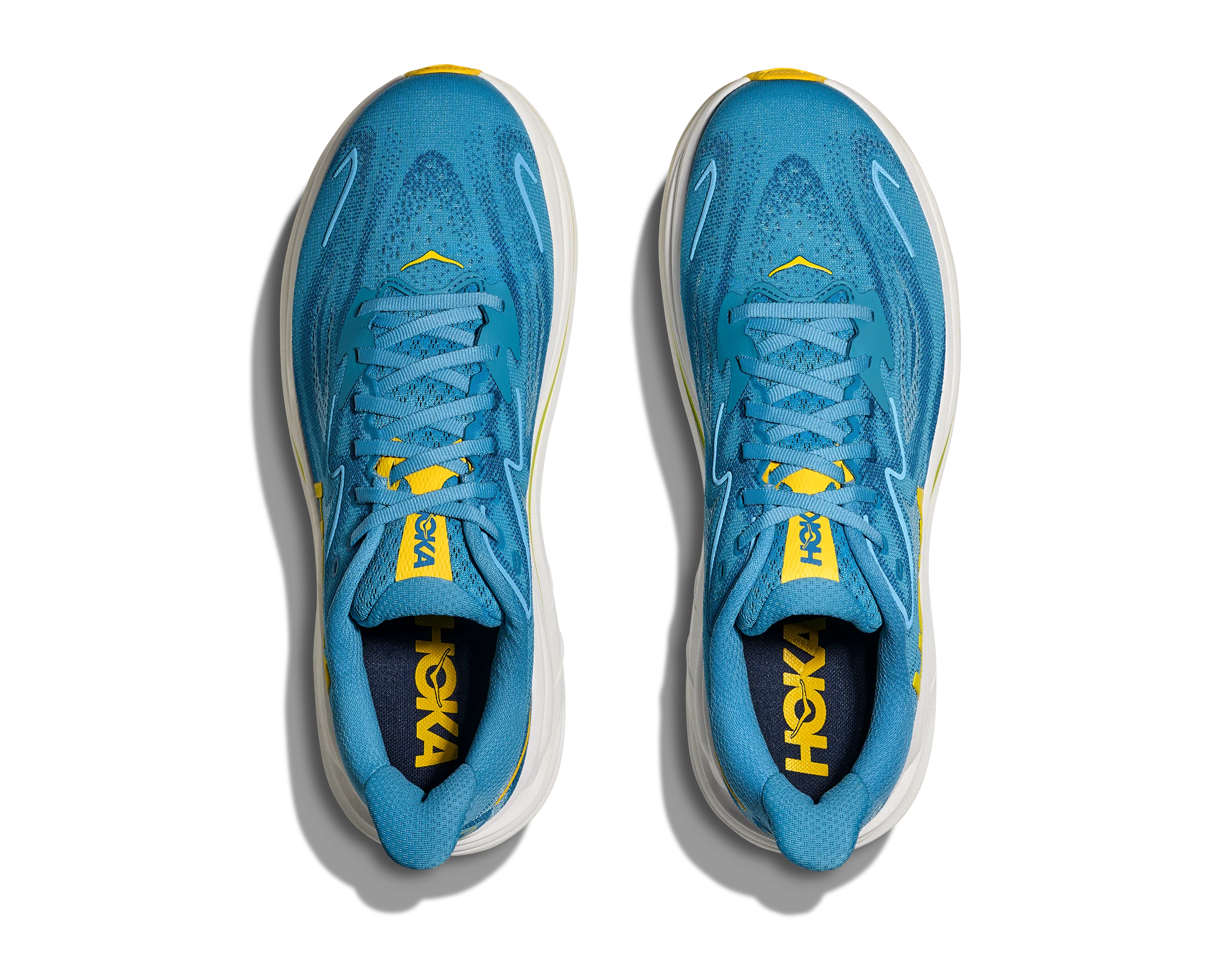 Men's Clifton 10 WIDE (ALF - Alpine Blue/Foggy Night) - Image 5
