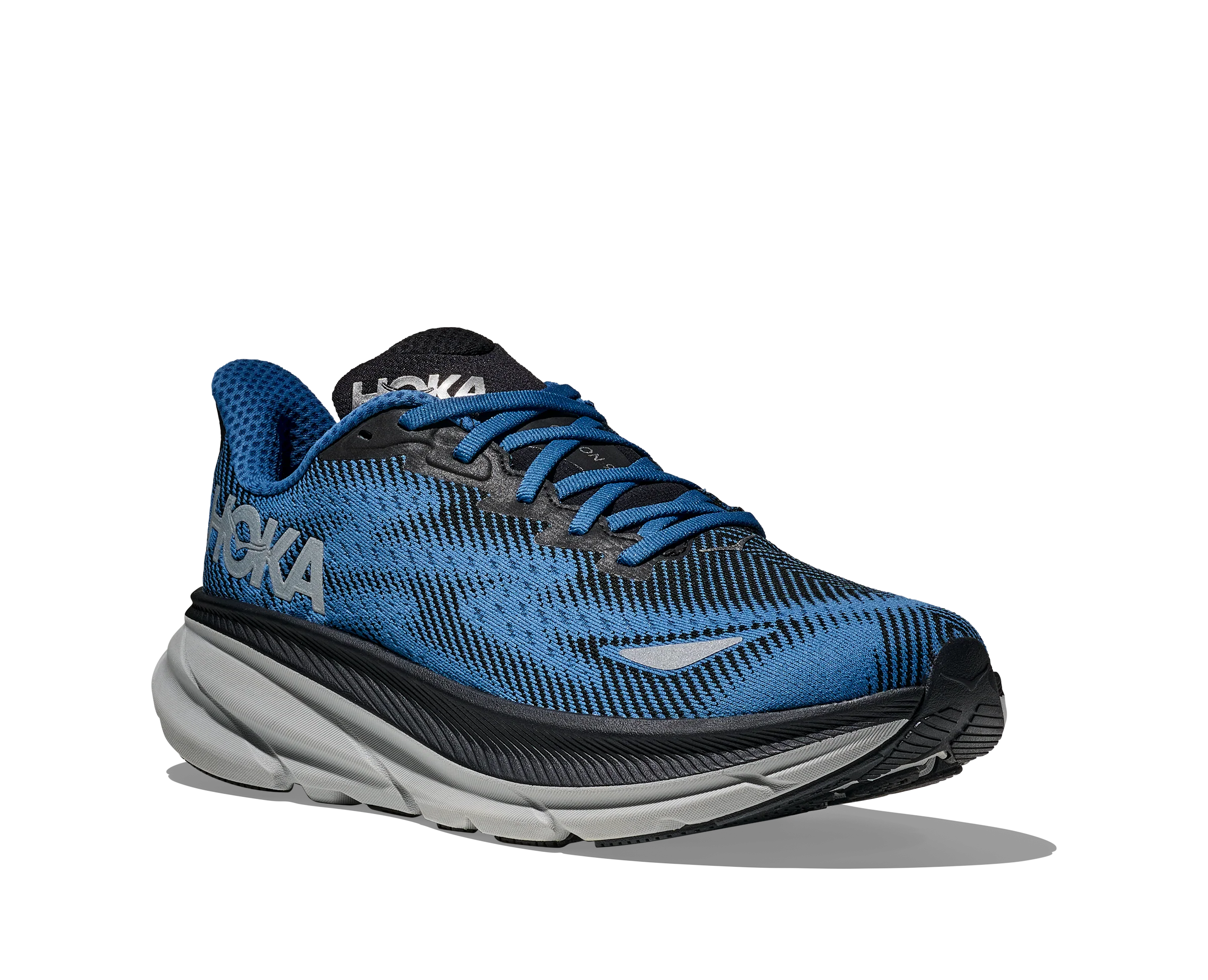 Men's Clifton 9 GTX (BGYN - Black/Foggy Night) - Image 4