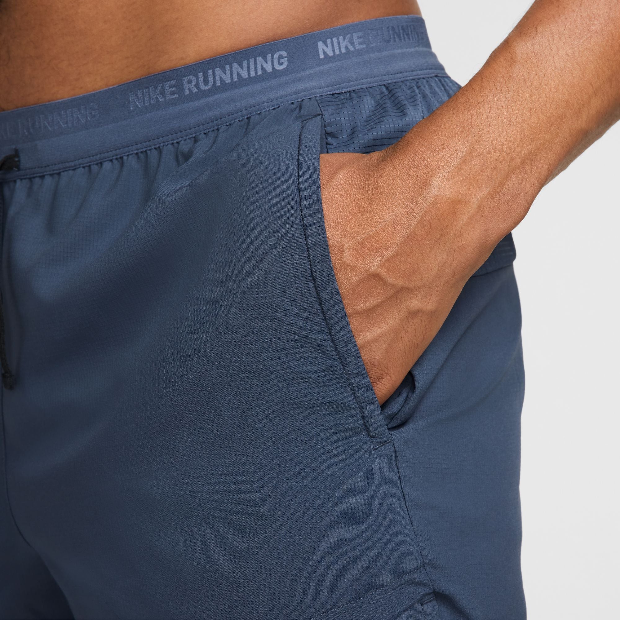 Men's DRI-FIT Stride 5" Shorts (437 - Thunder Blue/Black/Reflective Silver) - Image 6