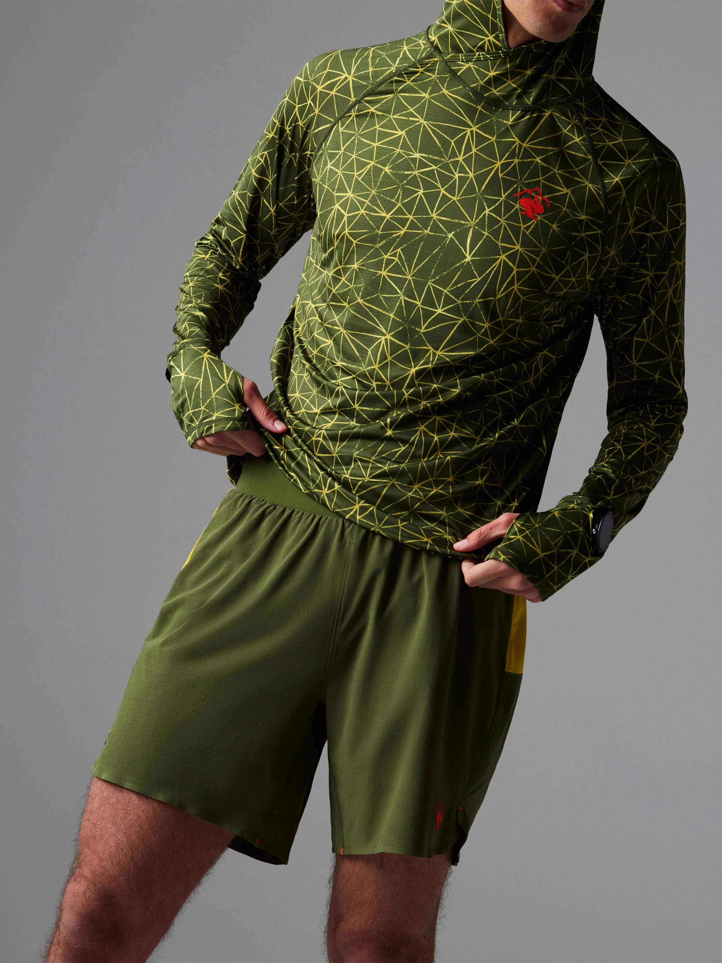 Men's FKT 7" Shorts (377 - Chive) - Image 2