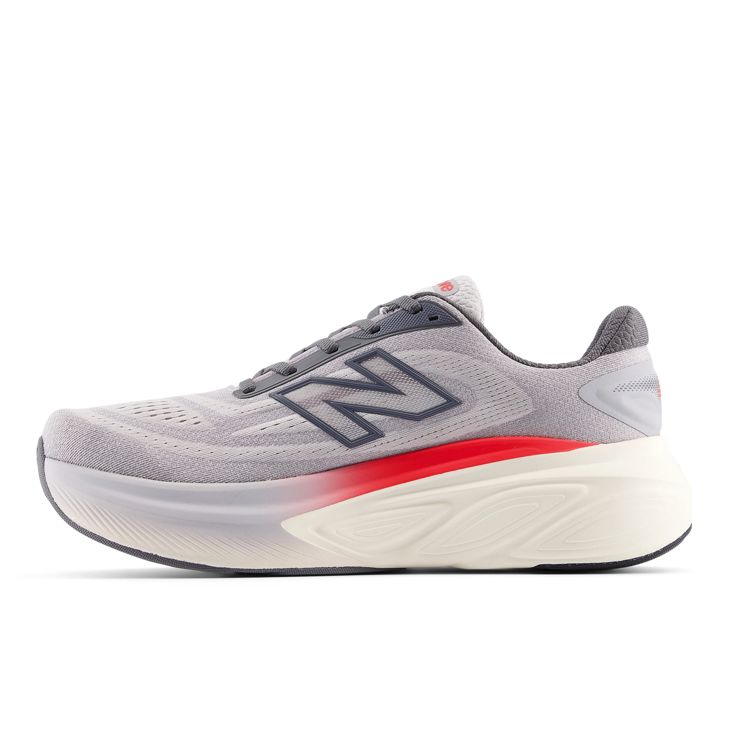 Men's Fresh Foam X More v6 (LC - Grey Matter/True Red/Castlerock) - Image 2