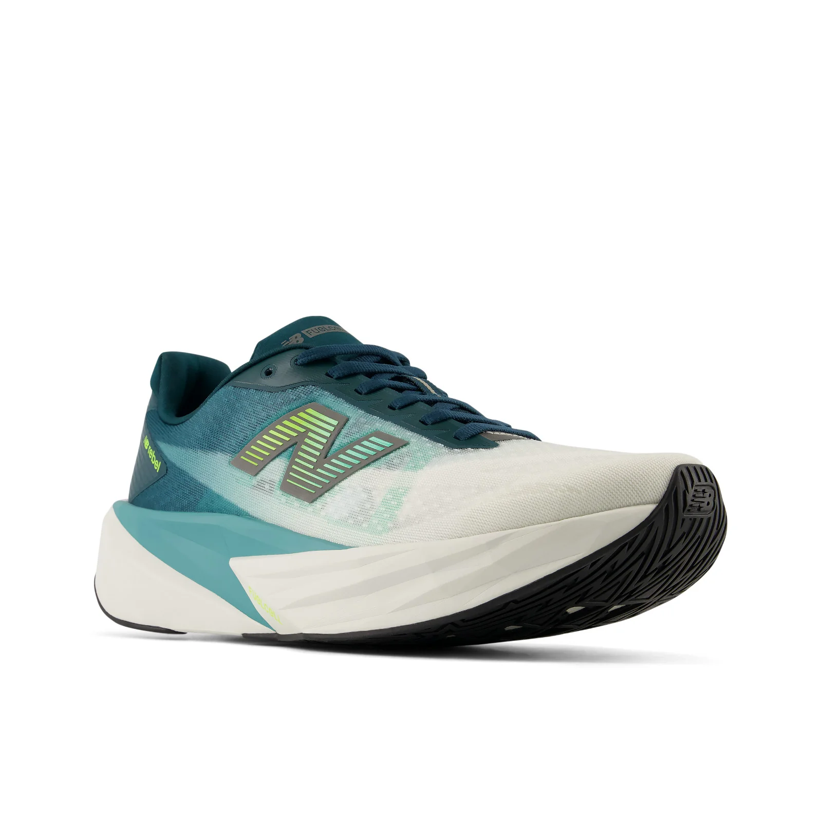 Men's FuelCell Rebel v5 (3HW - Medusa Green/Faded Teal) - Image 3