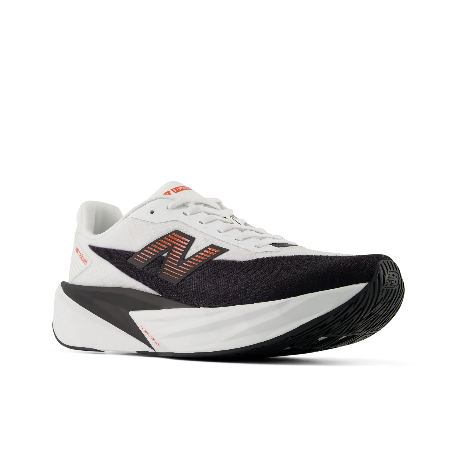 Men's FuelCell Rebel v5 (93C - White/Neo Flame) - Image 3