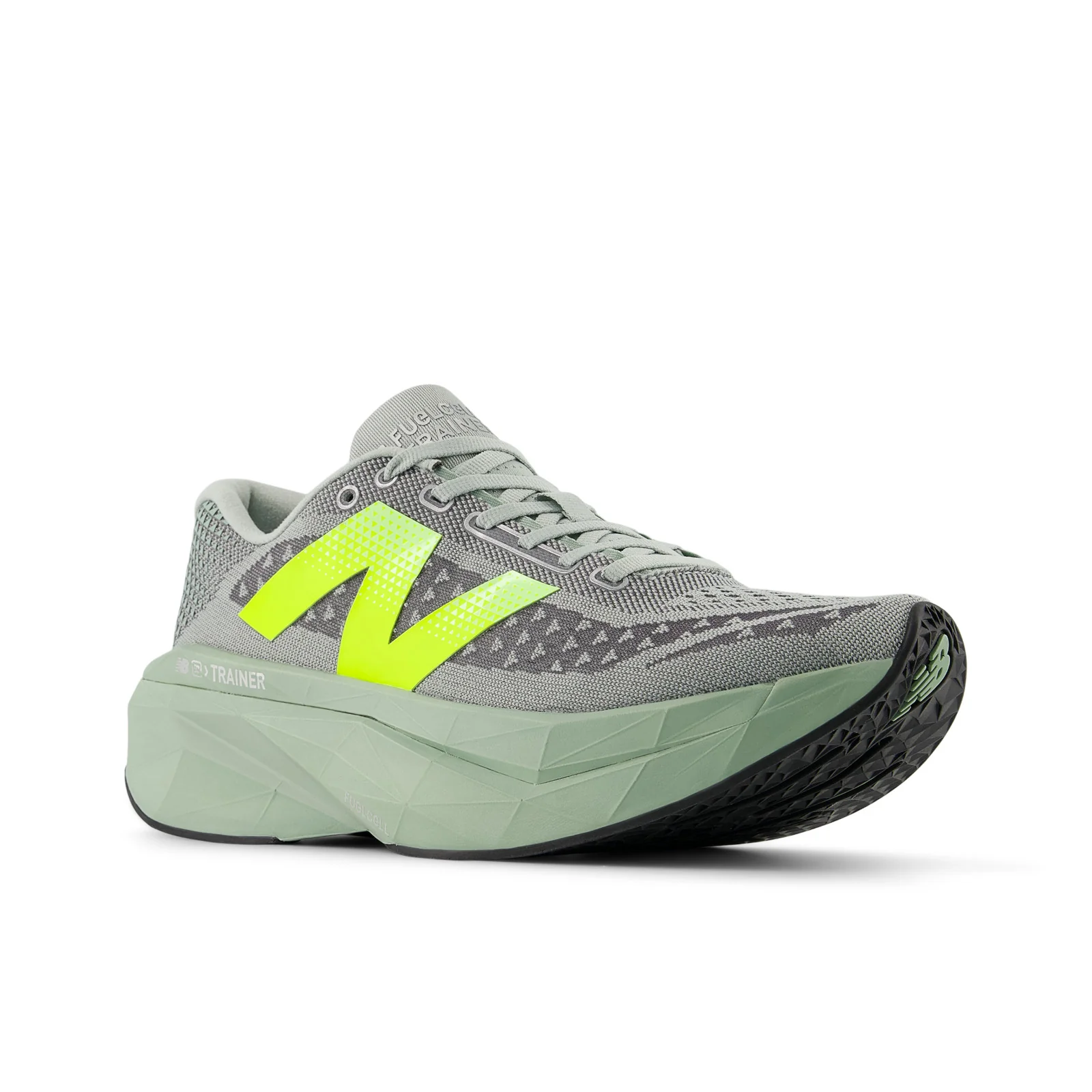 Men's FuelCell SuperComp Trainer v3 (25R - Mosaic Green/Lone Star Grey) - Image 3
